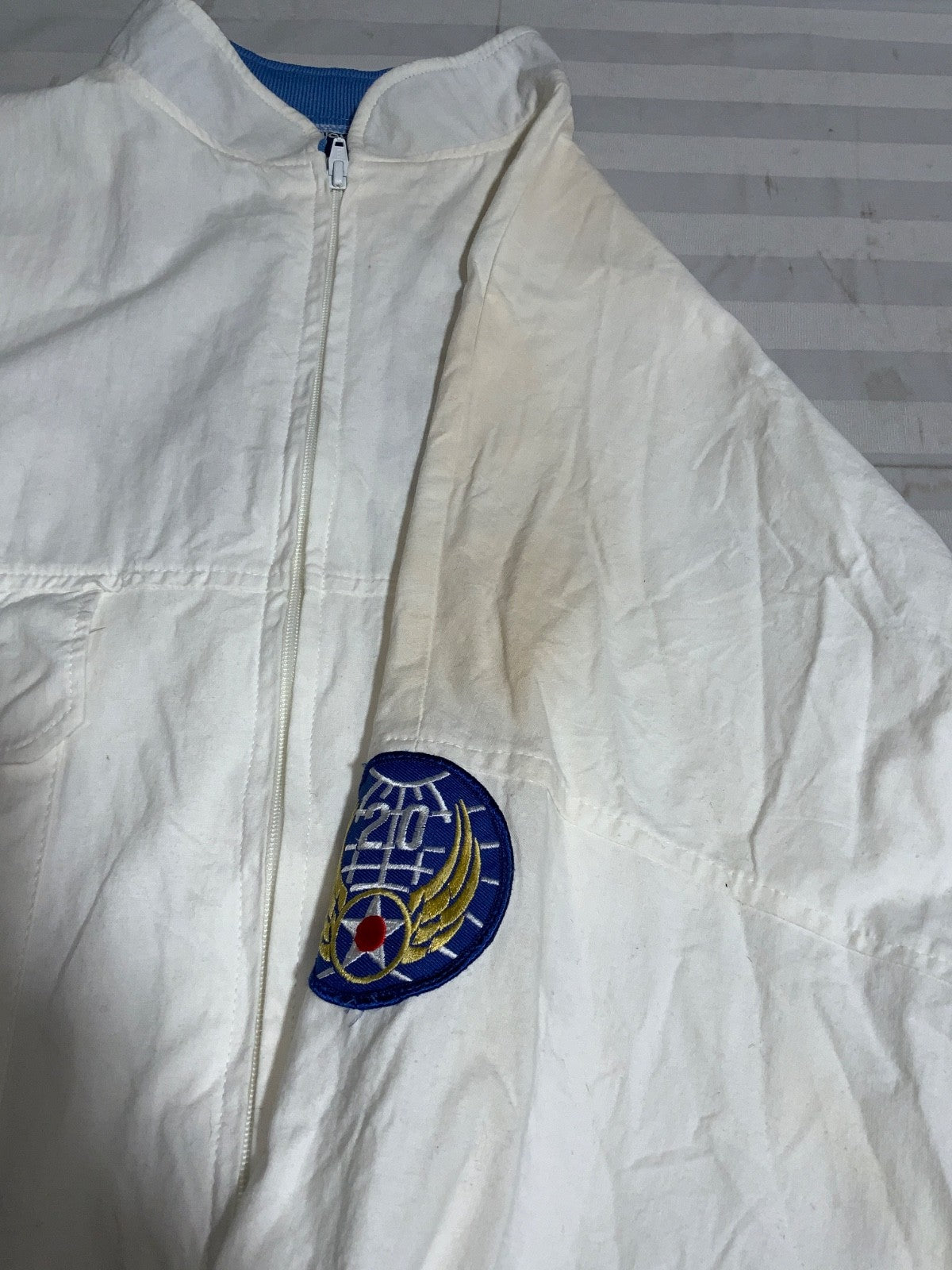 Vintage Us Air Force Jacket Large Made Usa 504th Bomb Group Made In Usa 90s