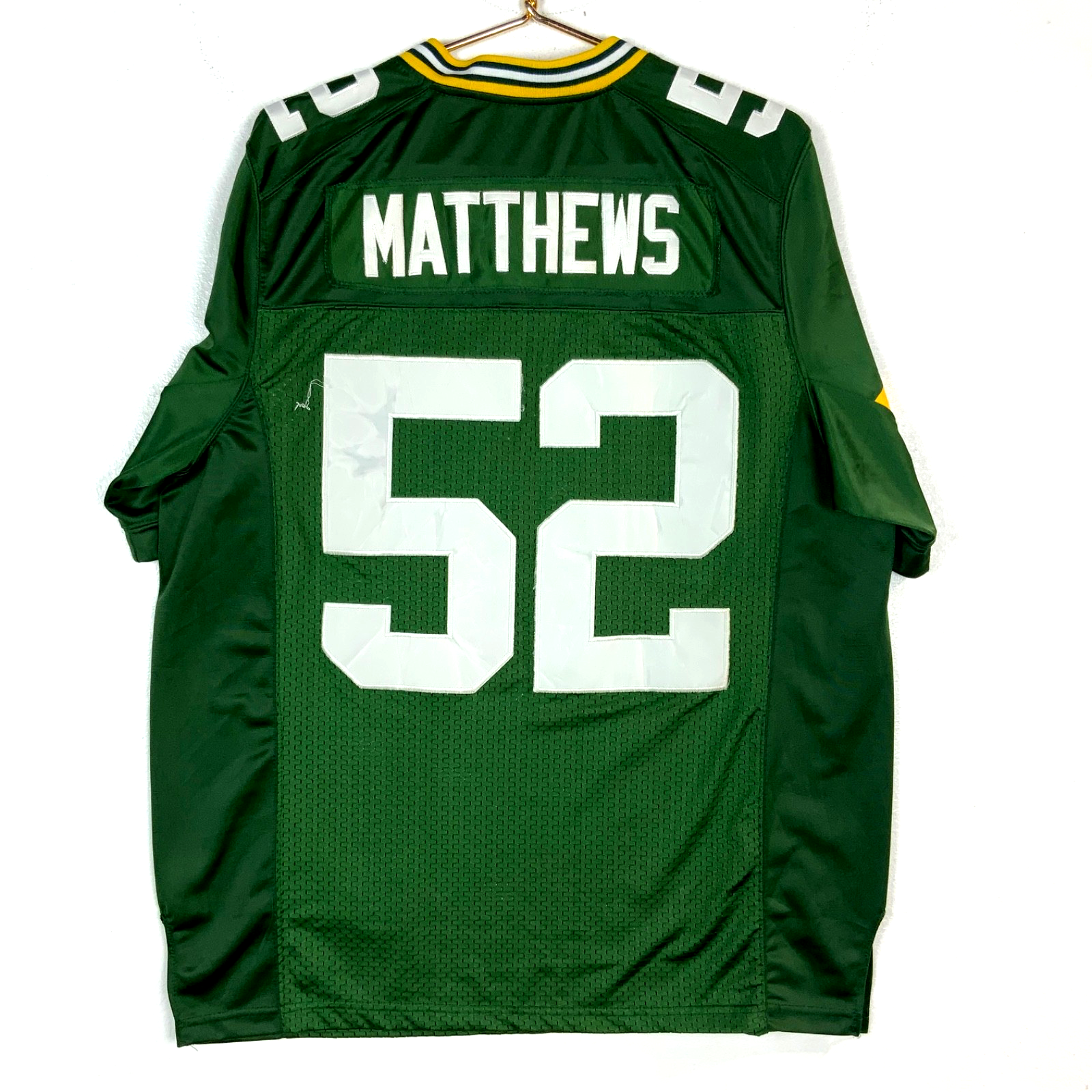 Green Bay Packers Jersey Size 40 Nike Clay Matthews Green Nfl