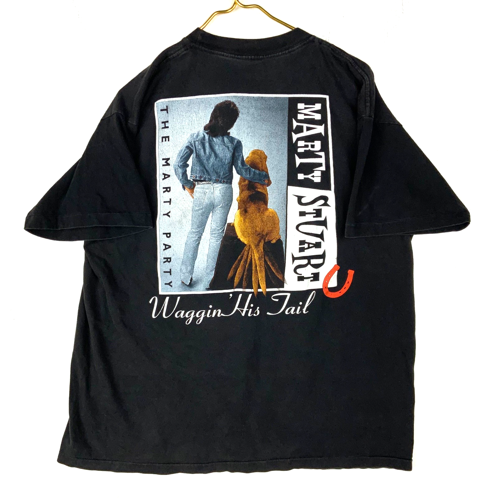 Vintage Marty Stuart T-Shirt XL Winterland I’ve Got A Two Toned Hound Dog 90s