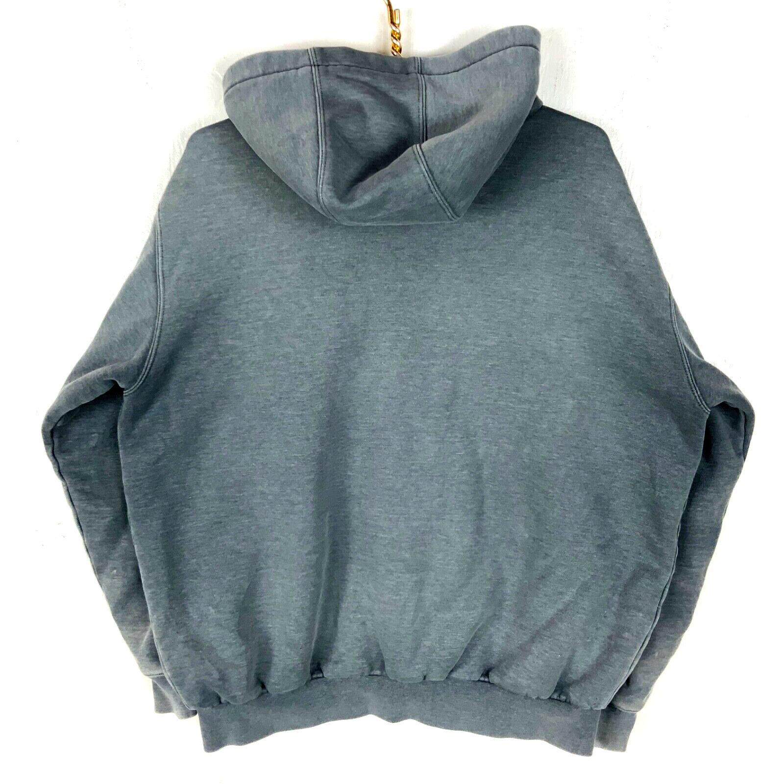 Carhartt Active Lined Sweatshirt Hoodie Jacket XL Blue Full Zip Workwear