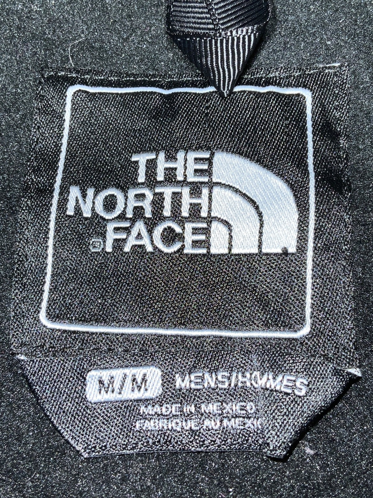 The North Face Denali Fleece Sweater Jacket Medium Black Checkered Full Zip