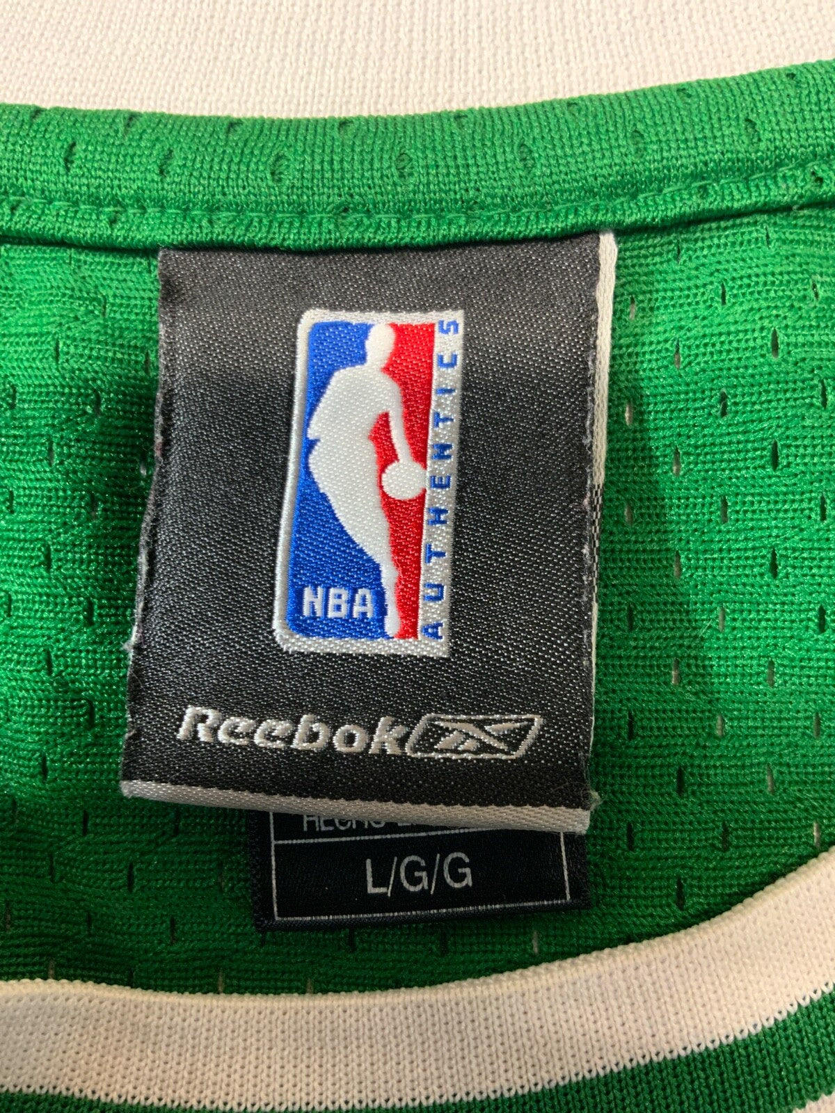 Boston Celtics Jersey Large Reebok Paul Pierce Green Nba