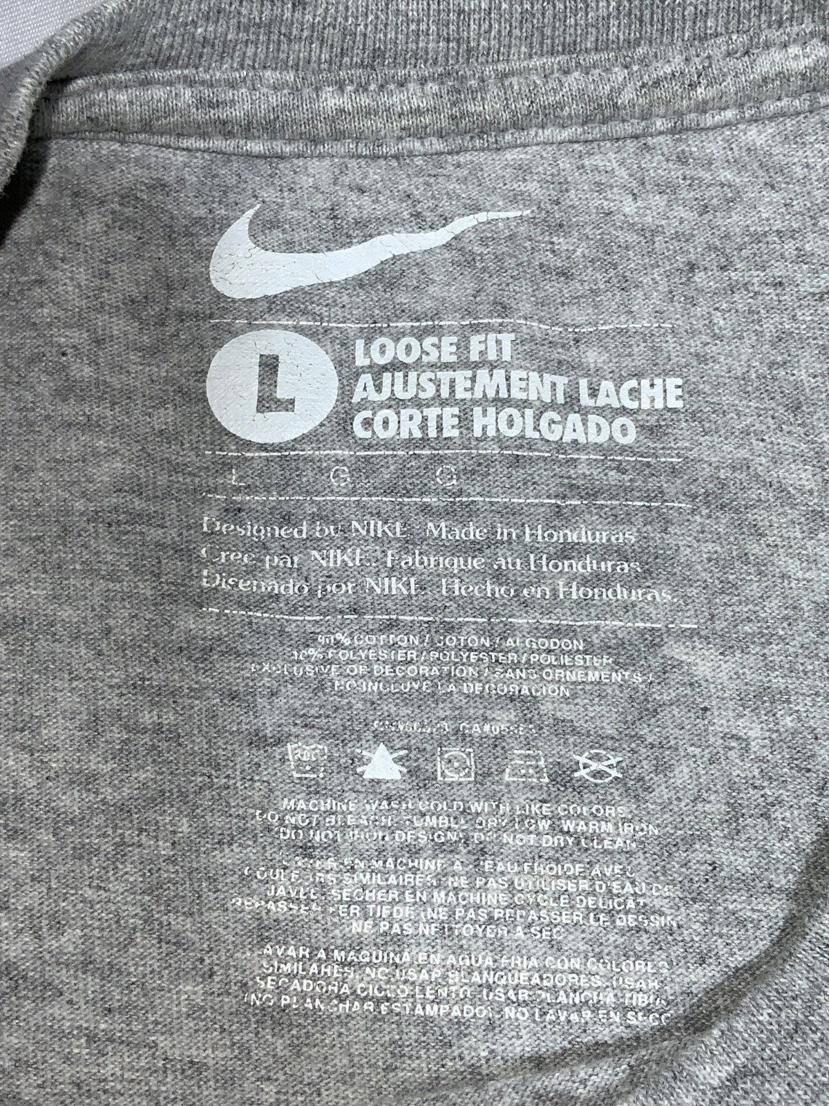 Minnesota Twins Nike T-shirt Large Just Do It Outside Mlb 2010 Inaugural Season