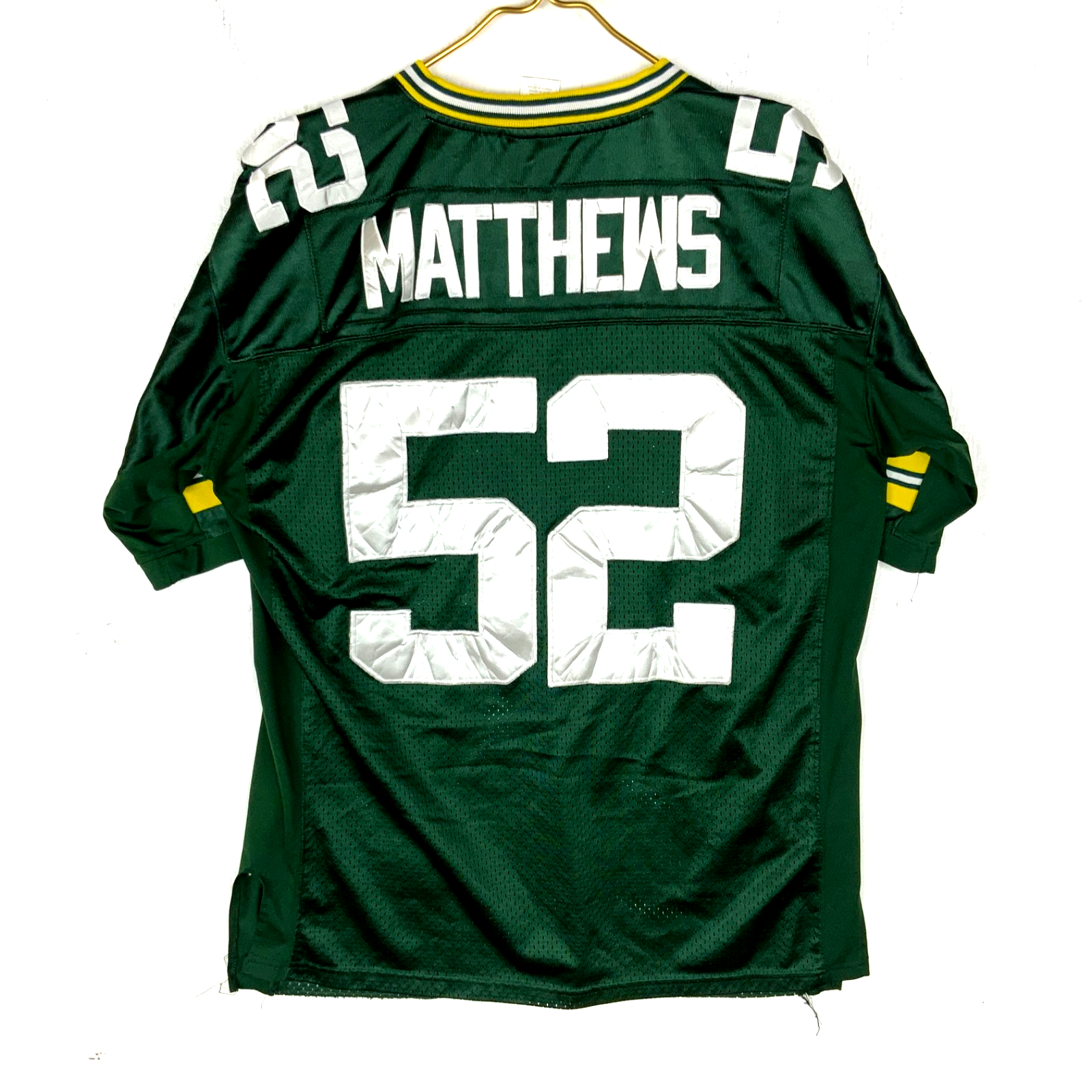 Green Bay Packers Jersey Size 50 Reebok Clay Matthews Green Nfl