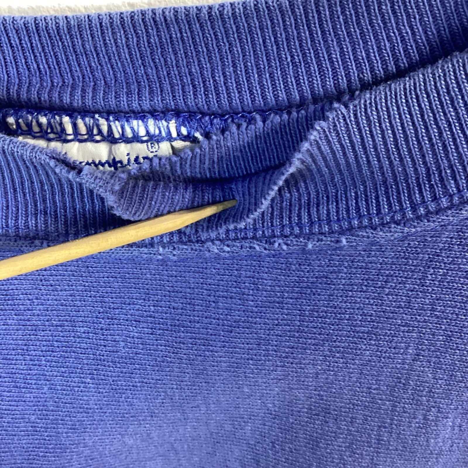 Vintage Champion Reverse Weave Sweatshirt Crewneck Large Purple Made In Usa