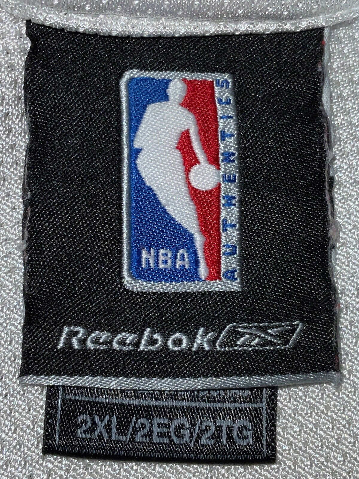New York Knicks Reebok Jersey 2XL White Nba Basketball Authentics Channing Frye