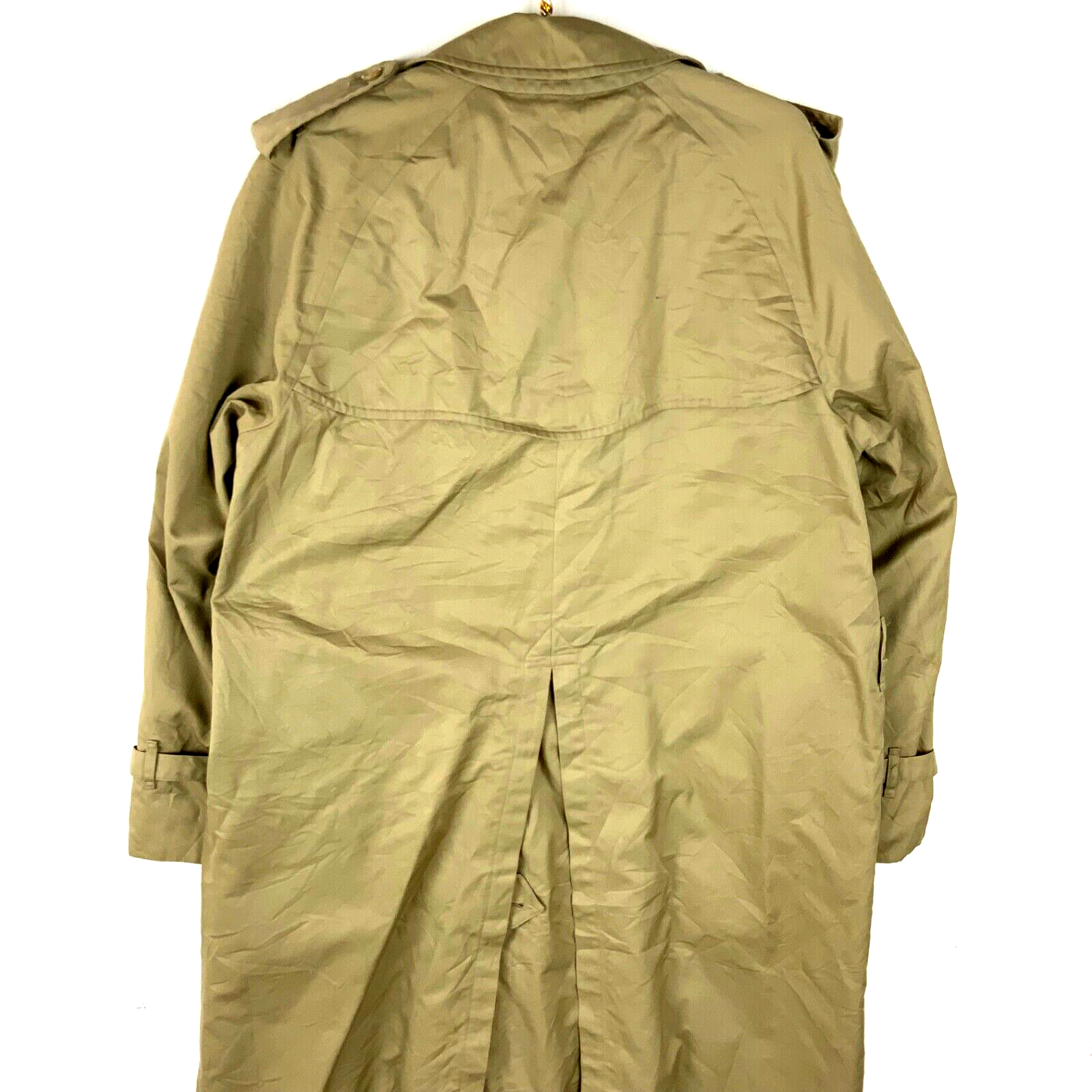 Vintage Burberrys’ Trench Coat Jacket Large Beige Made In England