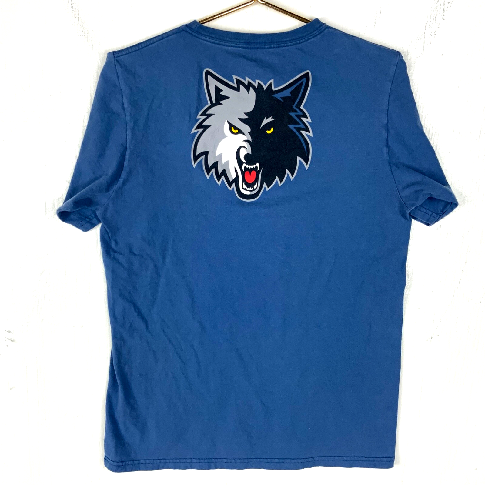 Minnestoa Timberwolves Adidas T-shirt Medium Kevin Love Mr Double Double Nba