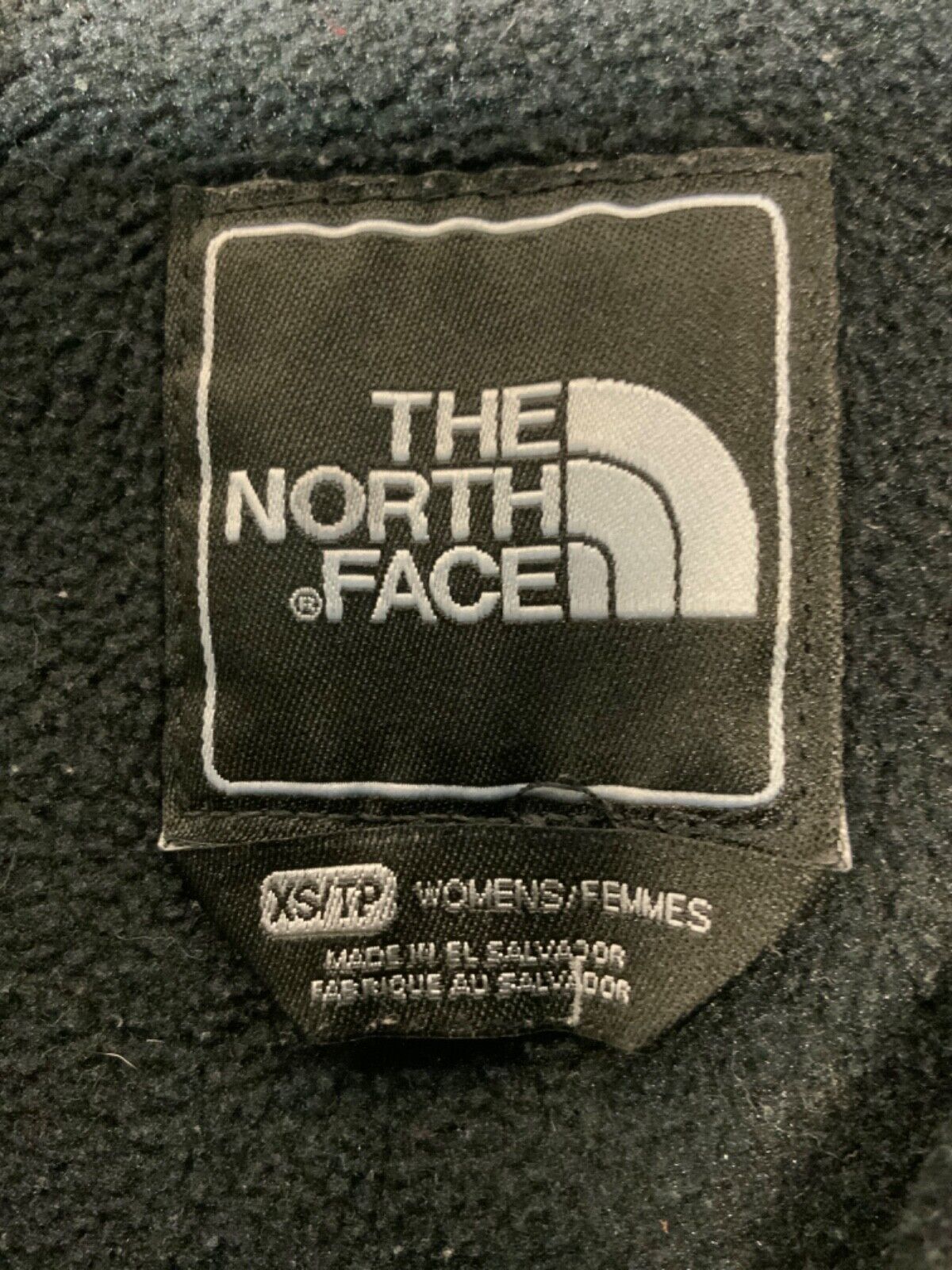 The North Face Denali Fleece Sweater Jacket Women’s Size XS Black Full Zip