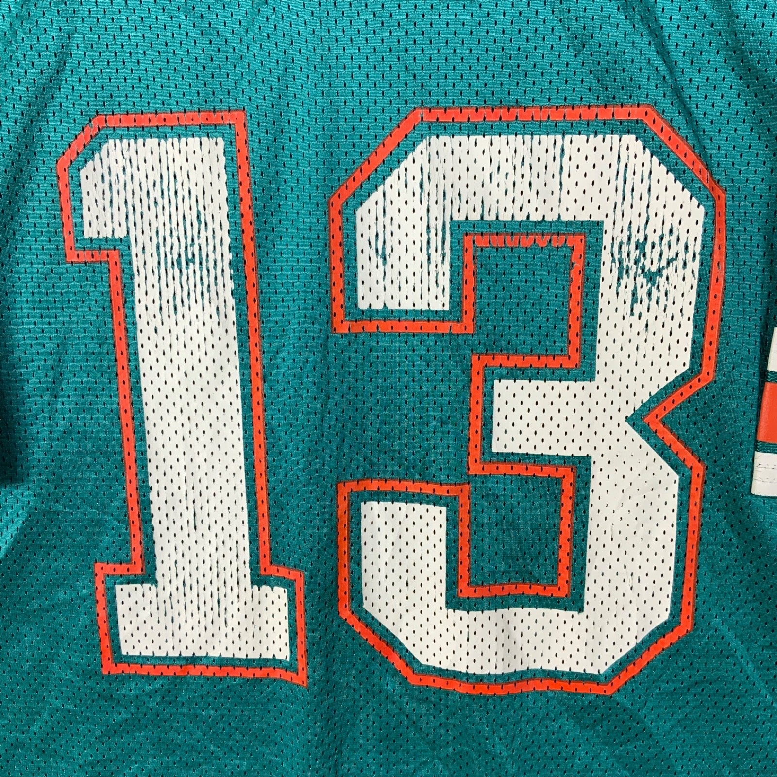Vintage Miami Dolphins Jersey Medium Logo Athletic Dan Marino Green Nfl