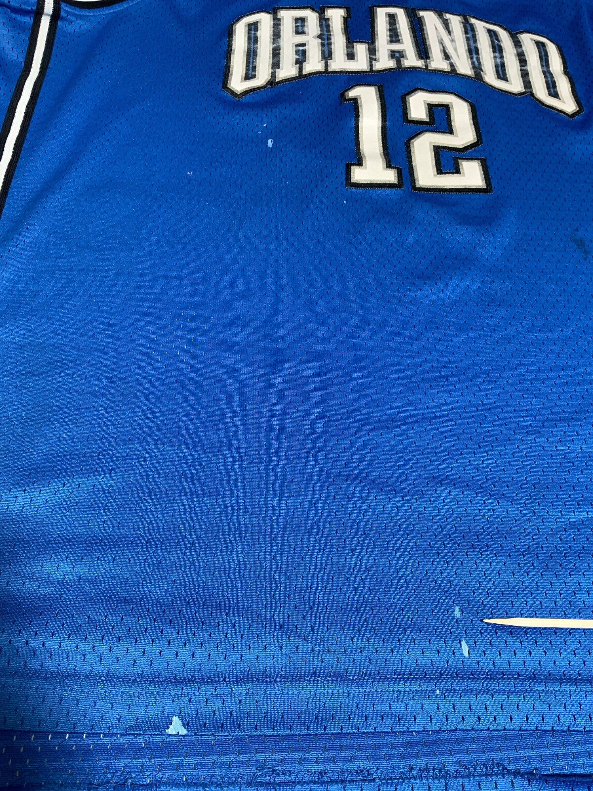 Orlando Magic Adidas Jersey Size 3XL Blue Nba Authentics Dwight Howard