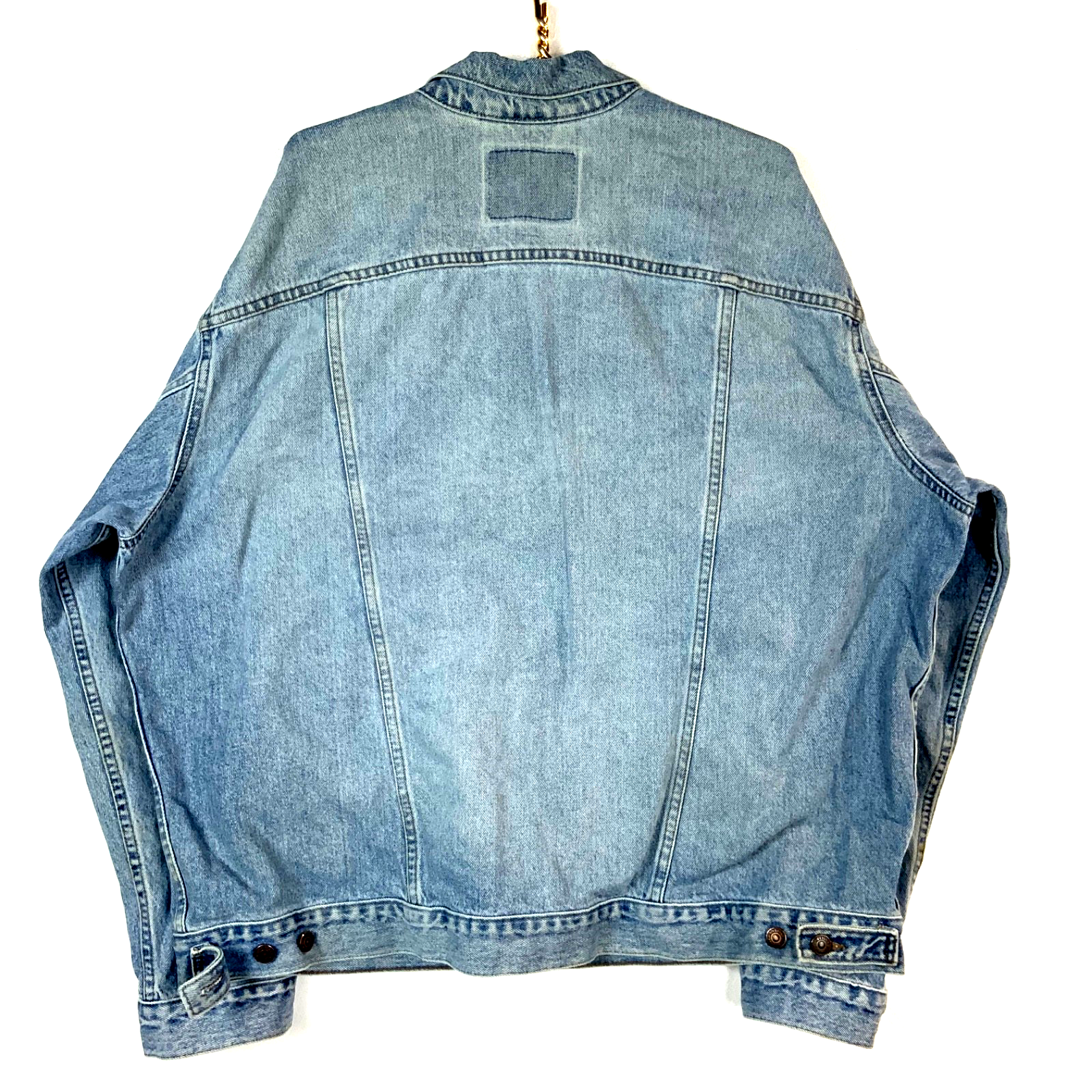 Vintage Levi’s Denim Jean Jacket 2XL Blue Light Wash 90s