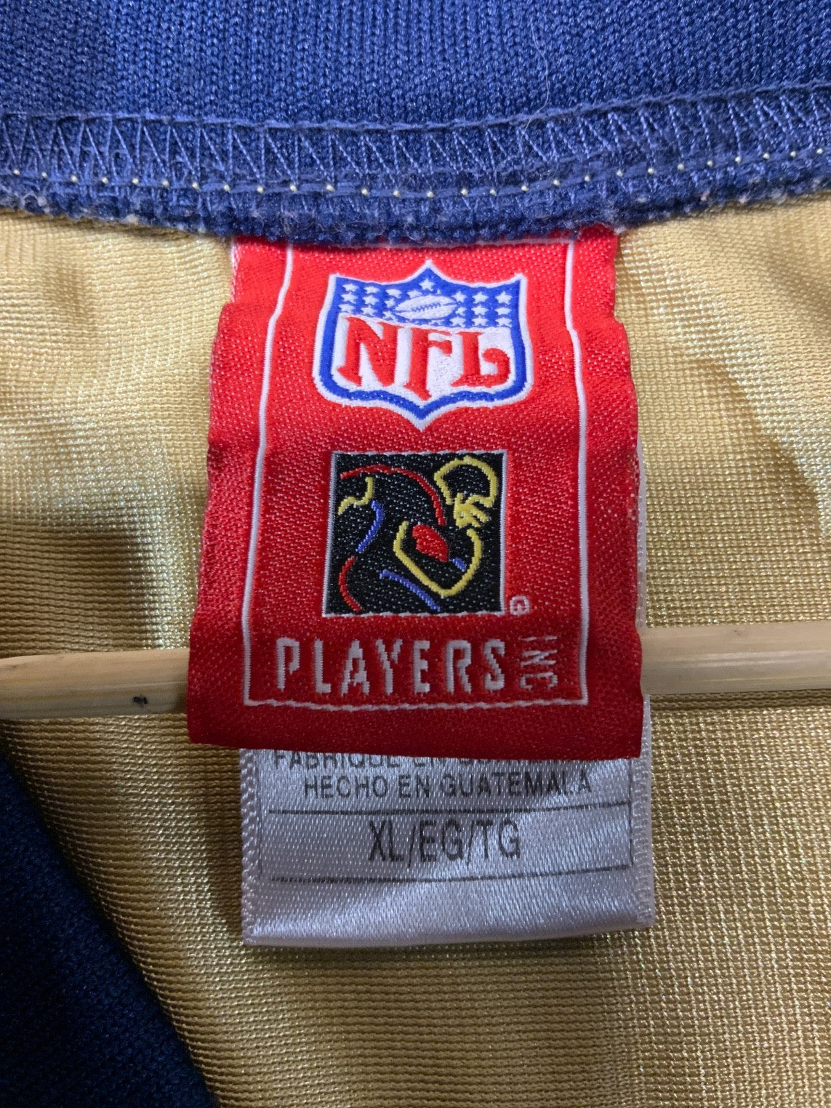 St Louis Rams Jersey XL Reebok Steven Jackson Gold Nfl