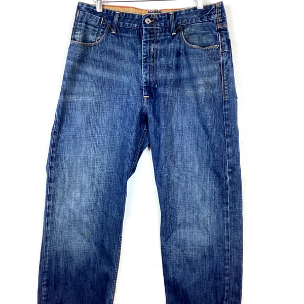 Vintage Ralph Lauren Polo Jeans Company Denim Jean Size 34X30 Blue