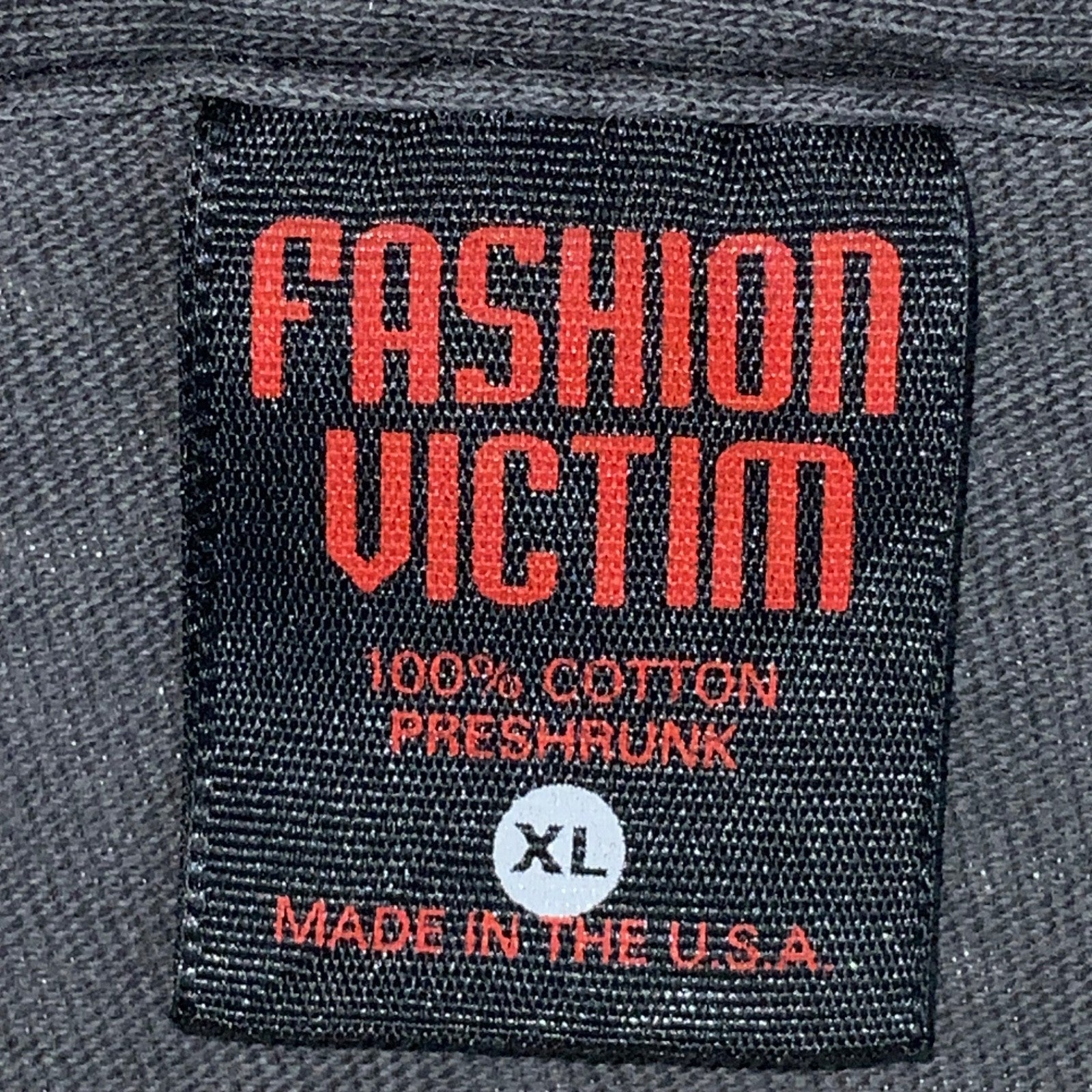 Vintage Fashion Victim T-Shirt XL Single Stitch 1994 Love Sucks Tim Bradstreet