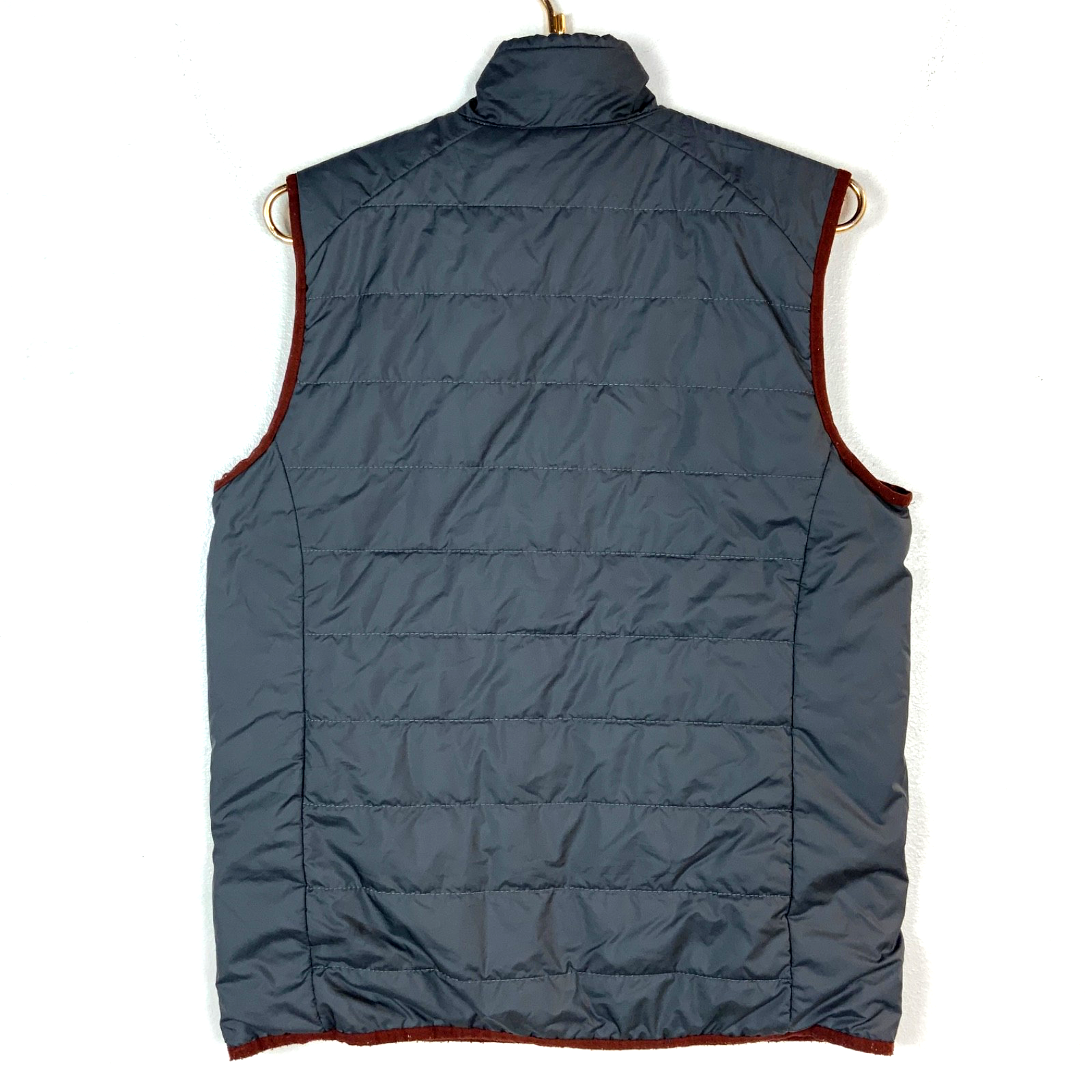The North Face Vest Small Red Full Zip Reversible Fleece
