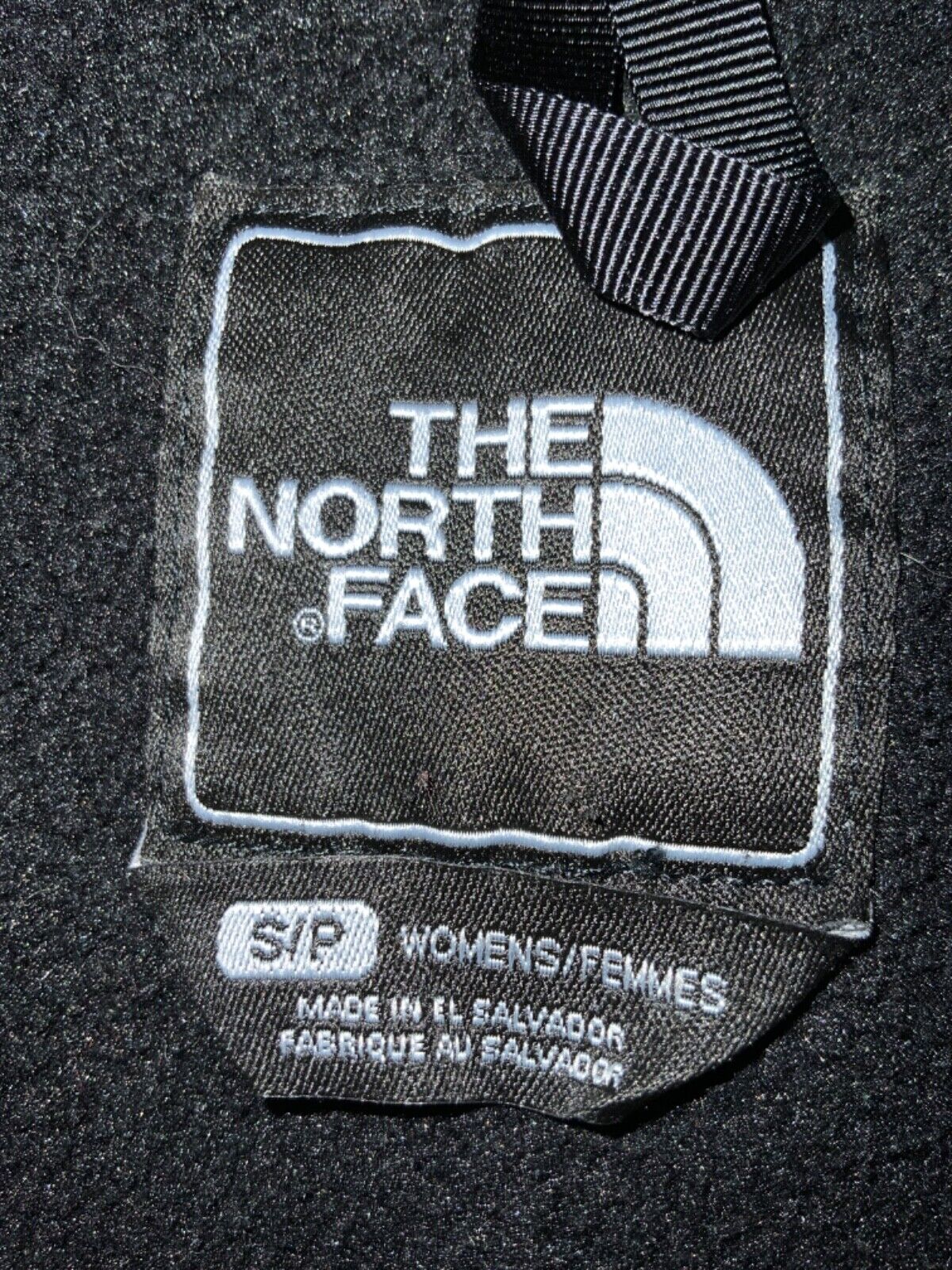 The North Face Denali Fleece Sweater Jacket Women’s Small Black Full Zip