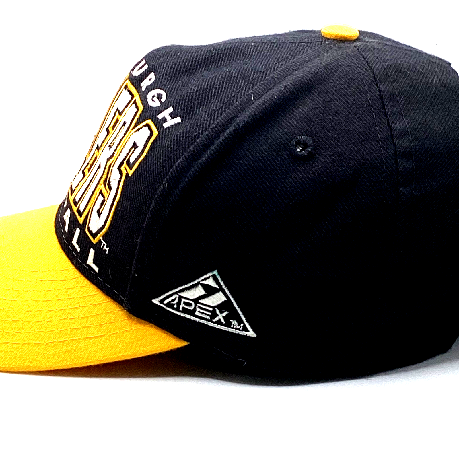 Vintage Pittsburgh Steelers Apex One SnapBack Hat Cap Adjustable Nfl Pro Line