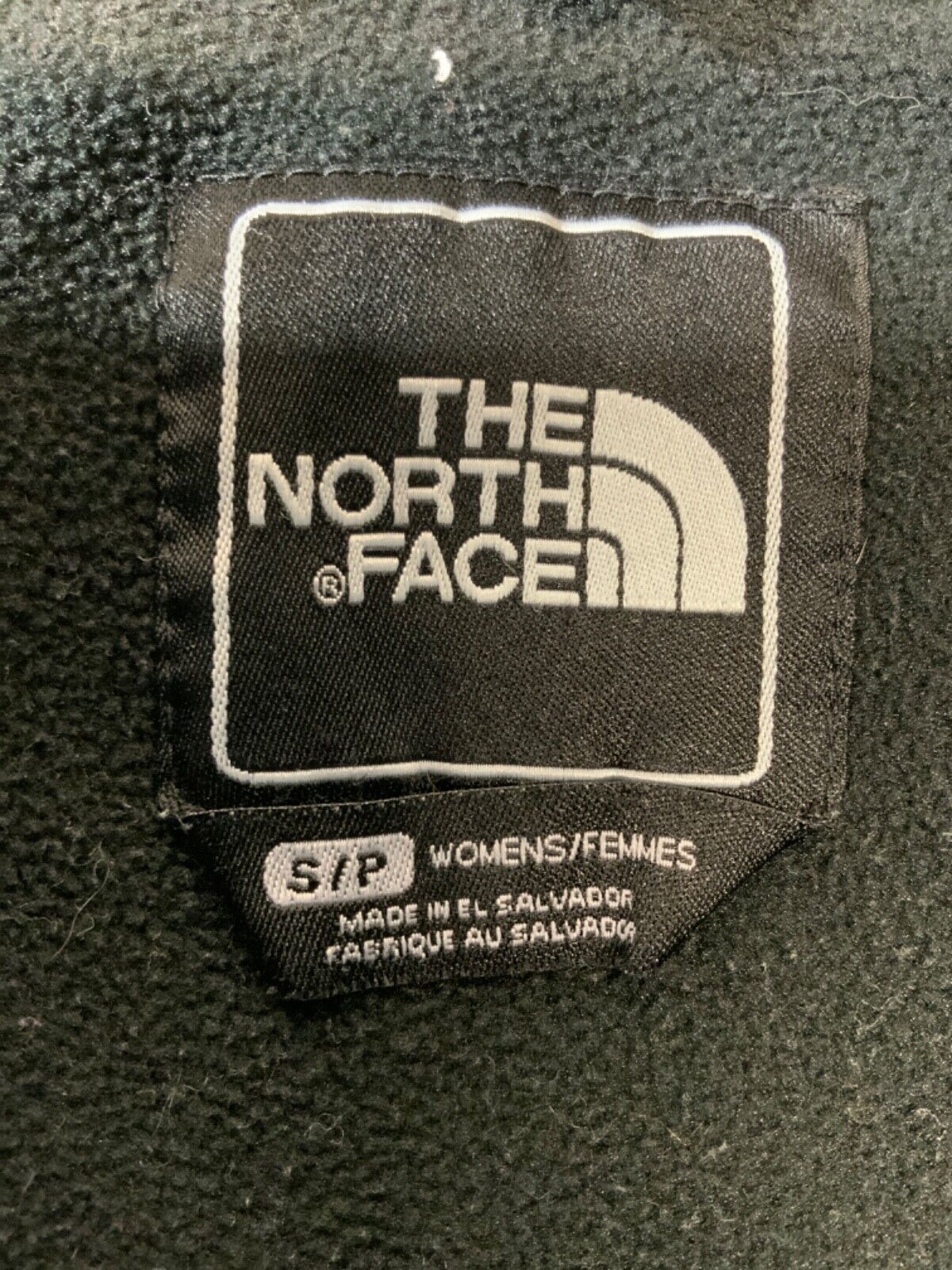 The North Face Denali Fleece Sweater Jacket Women’s Small Black Full Zip