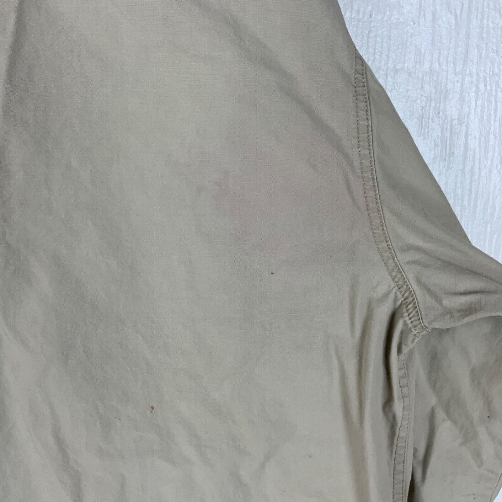 Vintage Tommy Hilfiger Harrington Jacket Large Beige Full Zip 90s