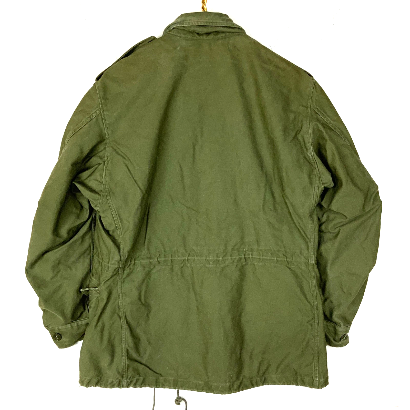 Vintage Us Army Og-107 Jacket Short Small Green Full Zip Vietnam Era 60s 70s