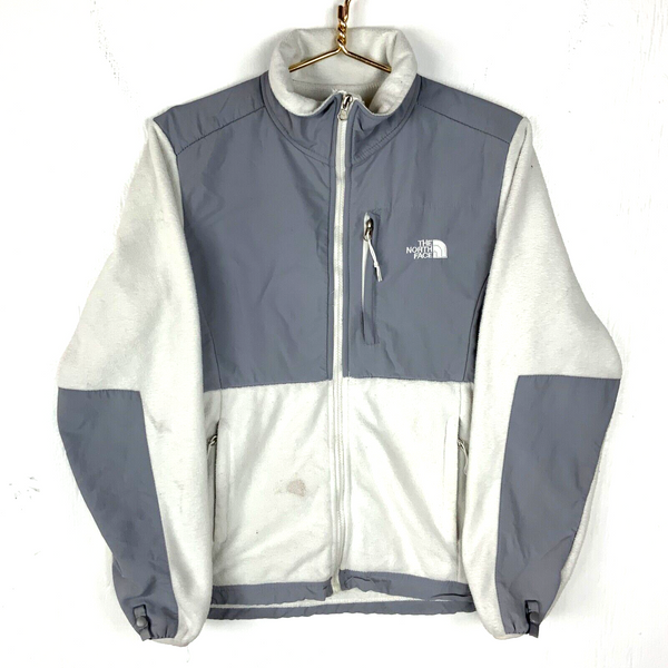 The North Face Denali Fleece Sweater Jacket Women’s Medium White Full Zip
