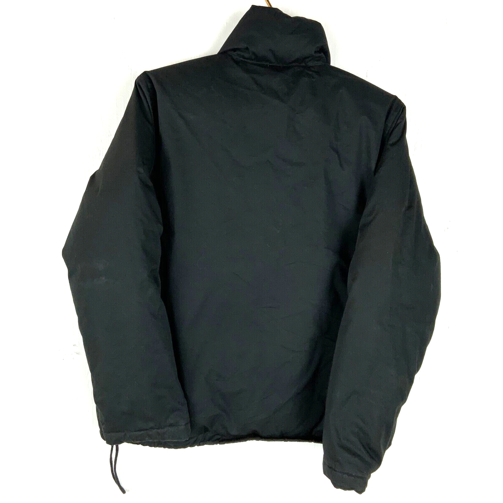 Vintage Polo Jeans Ralph Lauren Down Puffer Jacket Medium Black Full Zip RL-67