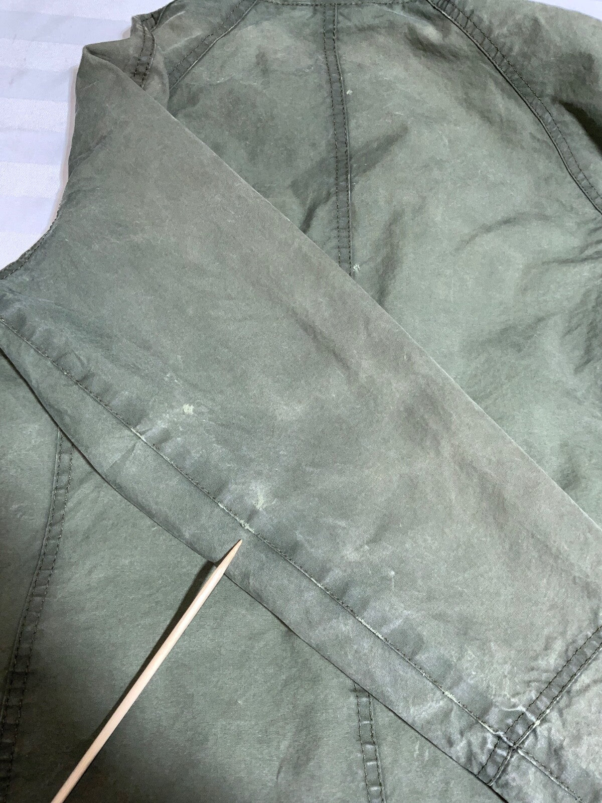 Barbour Women’s Tartan Jacket Size Small Green Full Zip Lined