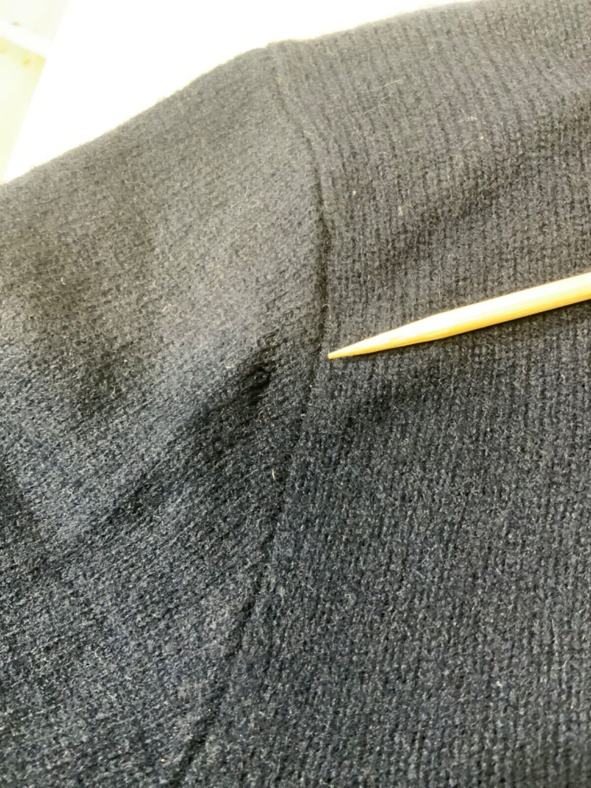 Vintage Polo Ralph Lauren Knit Wool Sweater 2XL Blue Henley