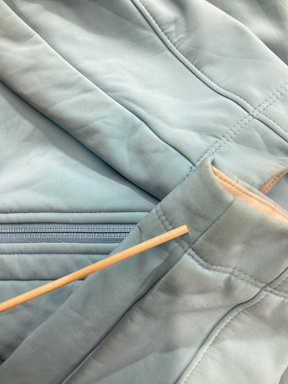 The North Face Women's Windbreaker Jacket Size Medium Blue Fleece Lined