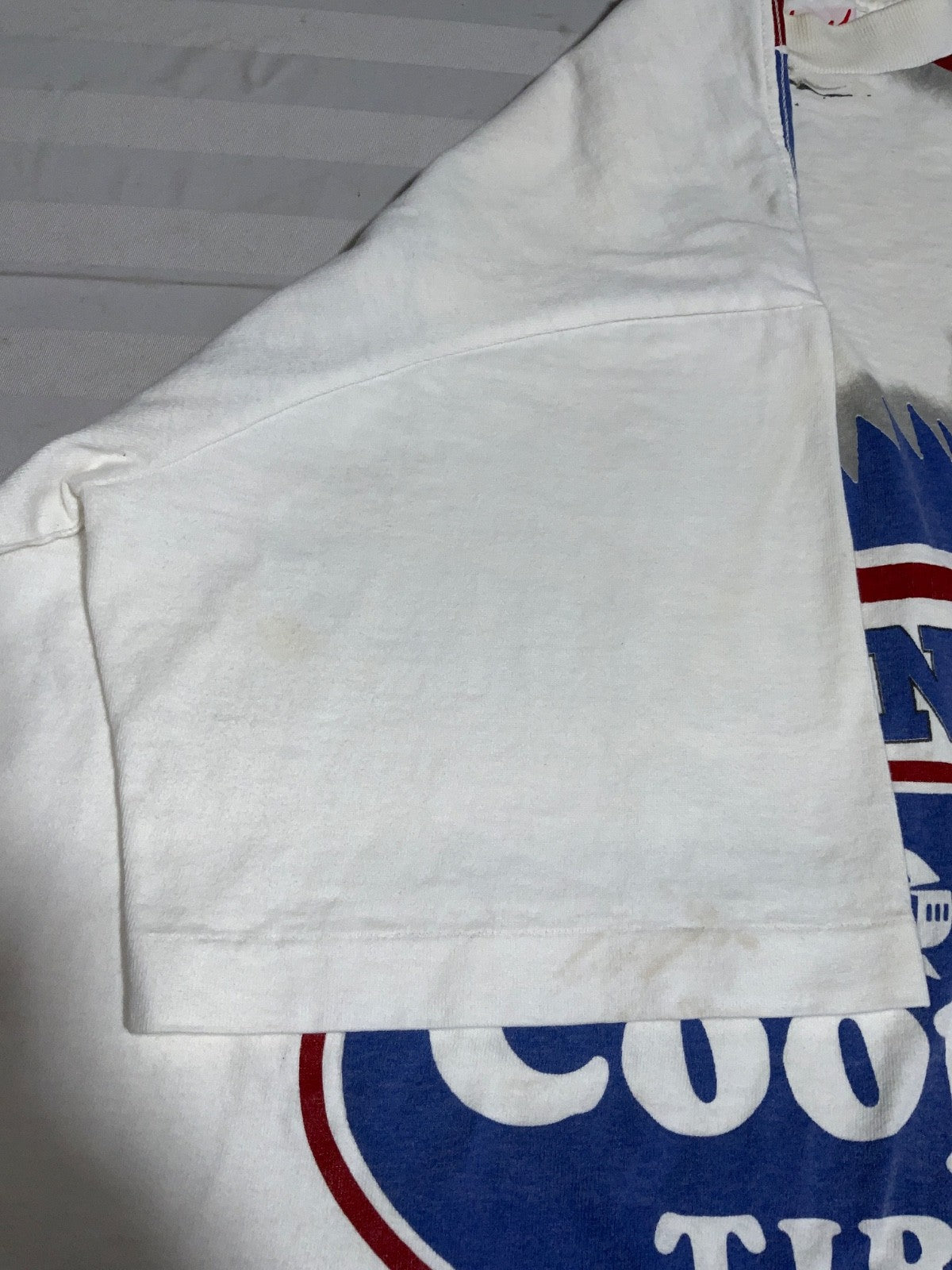Vintage Cooper Tires T-Shirt Large Usa Eagle Single Stitch American Made 90s