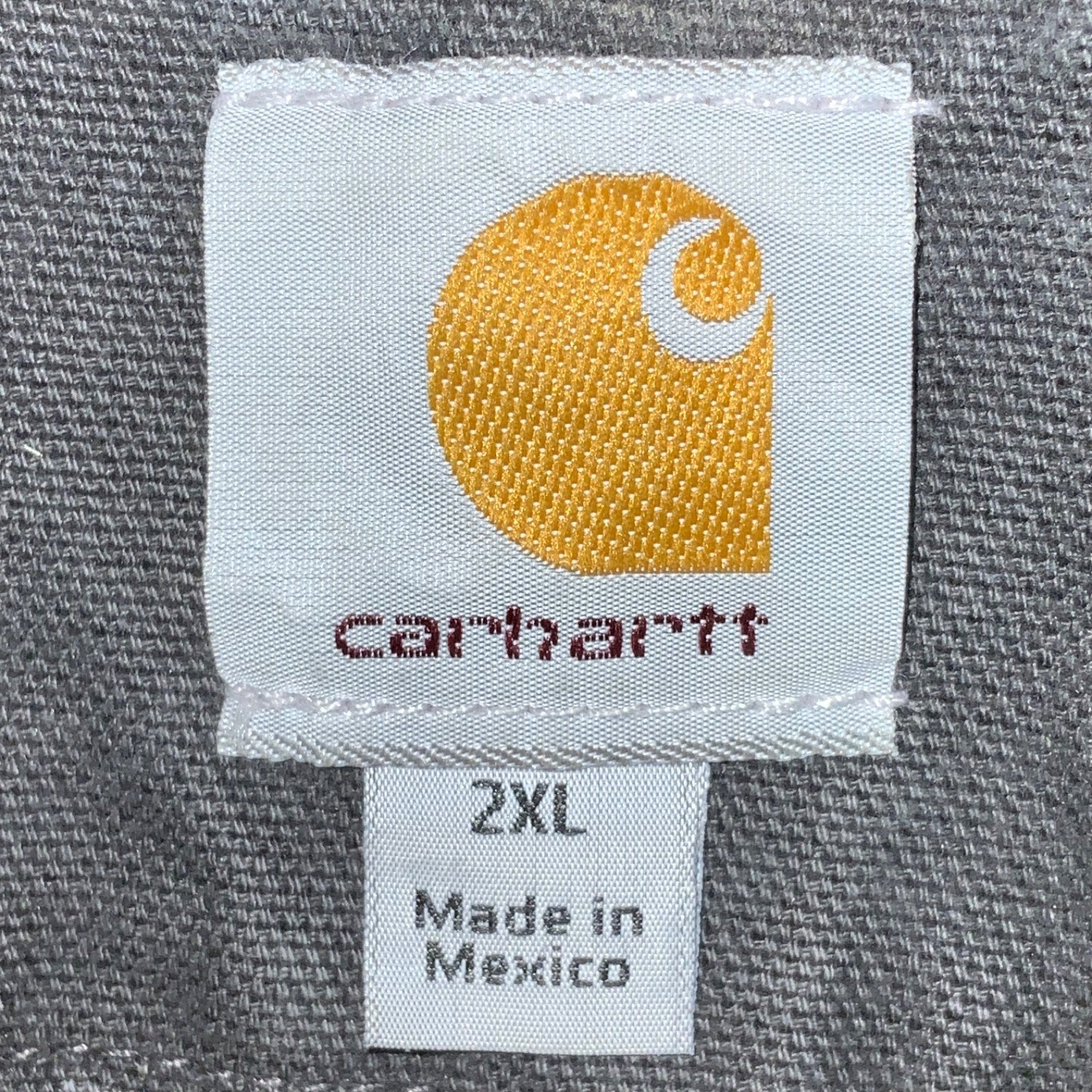 Carhartt Detroit Jacket 2XL Full Zip Sherpa Lined Work Wear J297 ARG