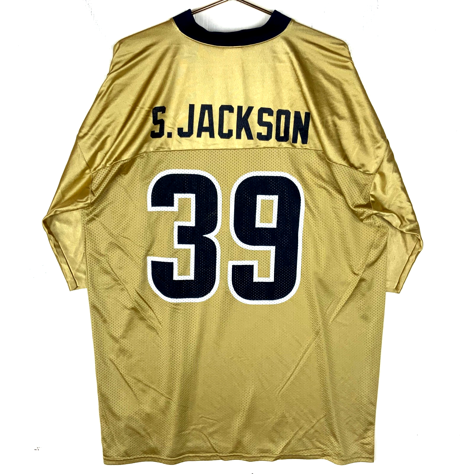 St Louis Rams Jersey XL Reebok Steven Jackson Gold Nfl