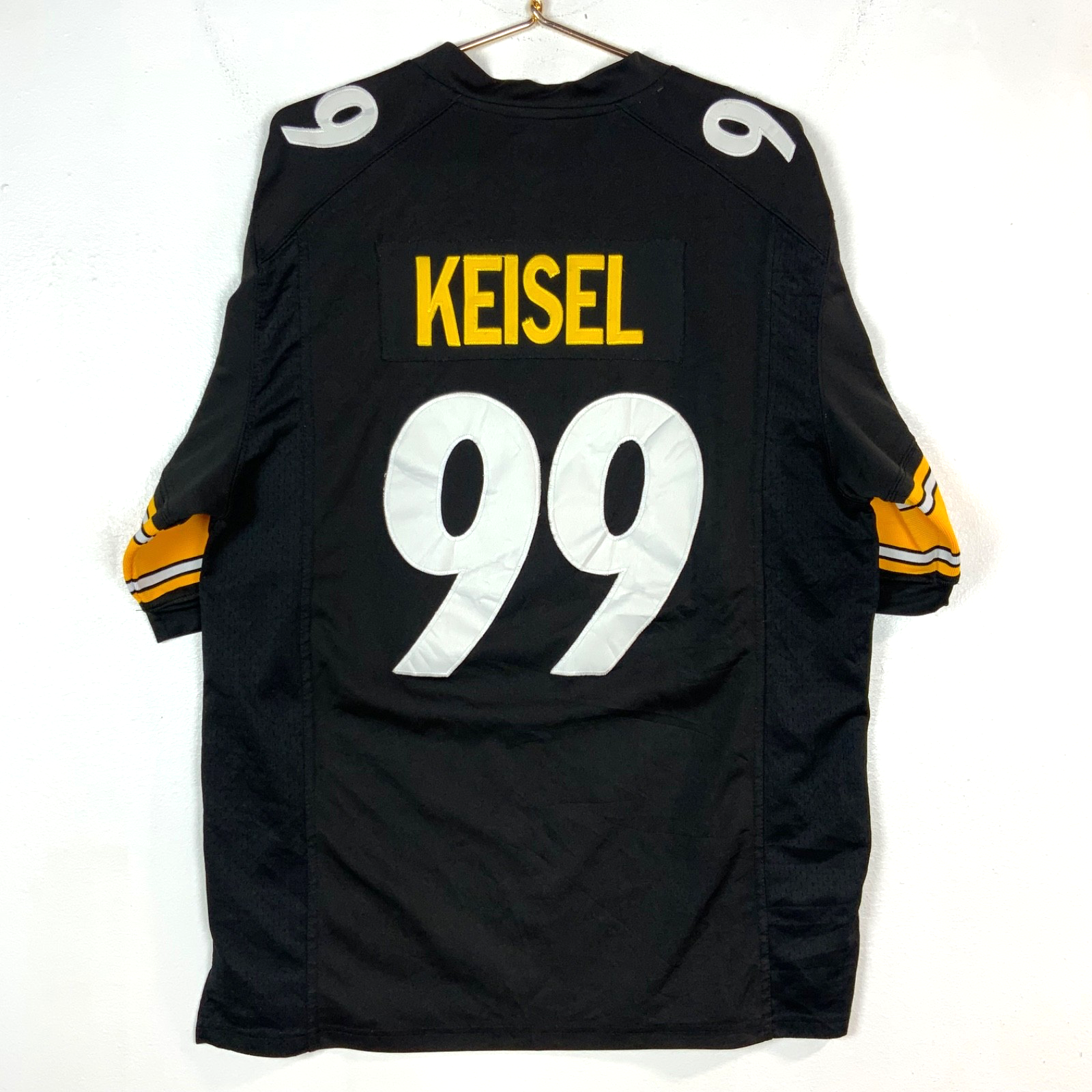 Pittsburgh Steelers Jersey XL Nike Brett Keisel Black Nfl