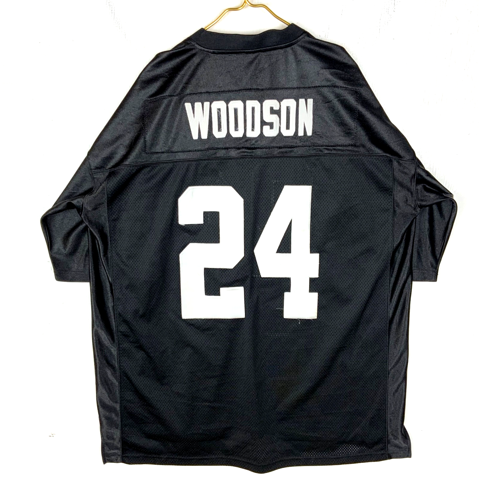 Las Vegas Raiders Jersey XL Reebok Charles Woodson Black Nfl