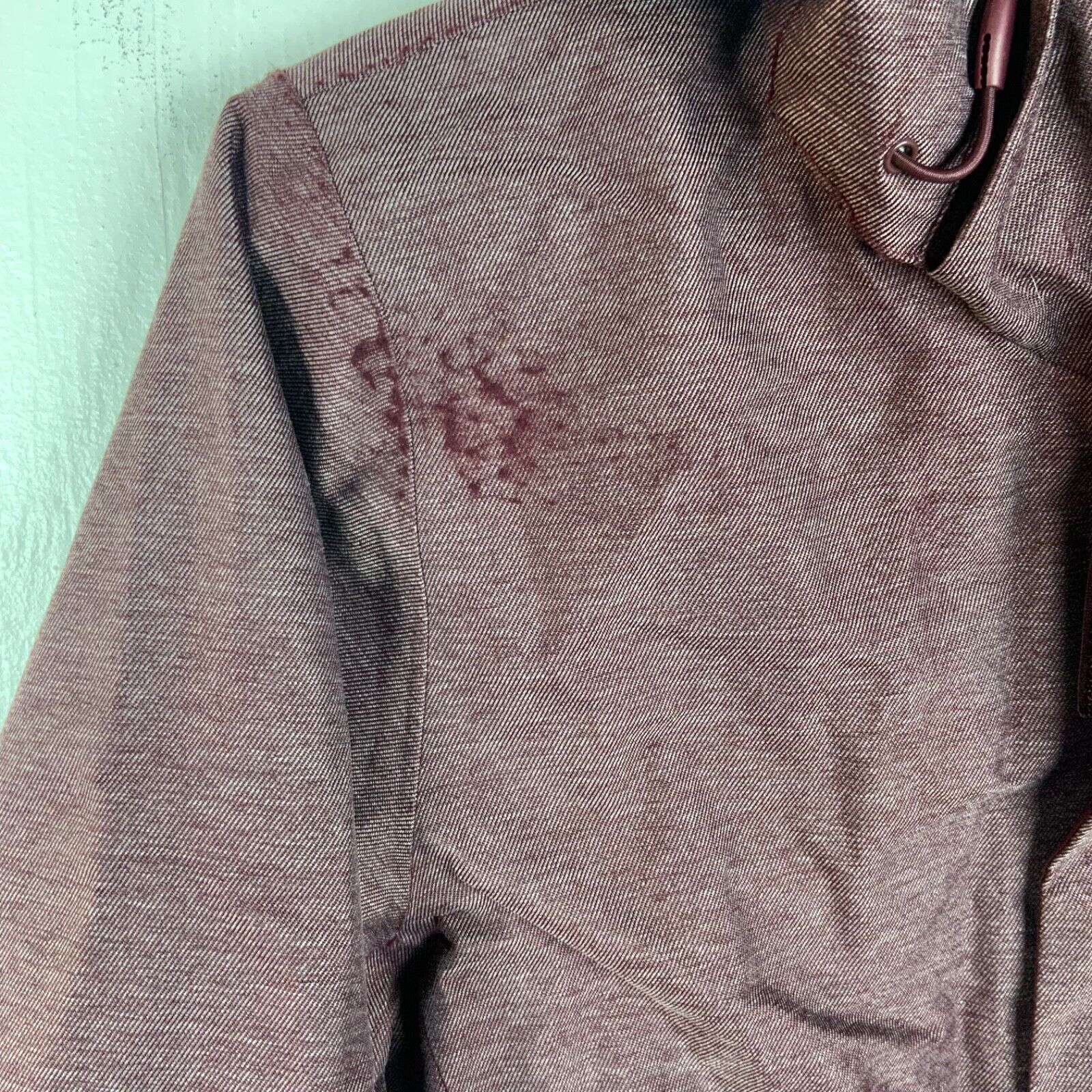 The North Face Women's Dryvent Jacket Medium Burgundy Full Zip Lined