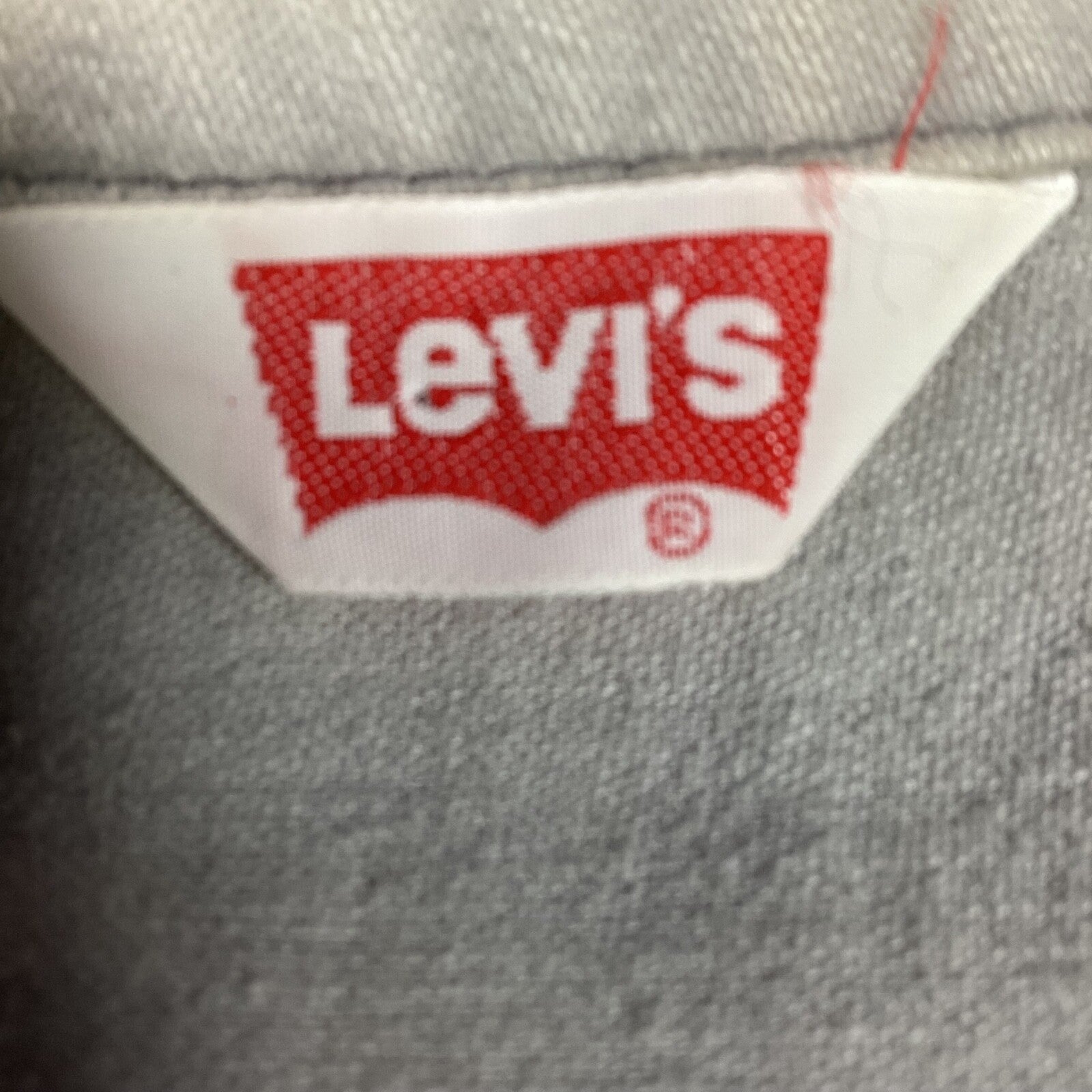Vintage Levi’s 1970s Denim Shirt Jacket Size Medium Gray Long Sleeve