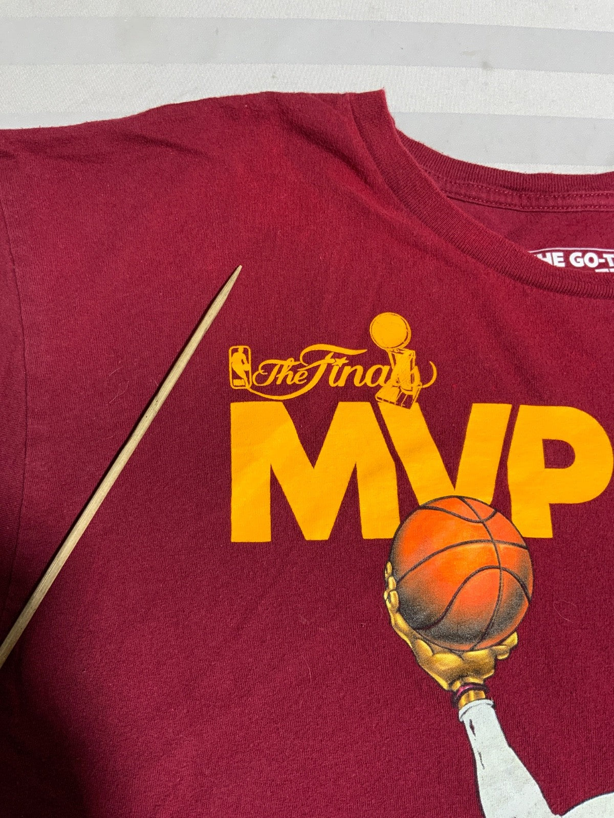 Lebron James Caricature Cleveland Cavaliers Adidas T-Shirt XL Nba Finals Mvp