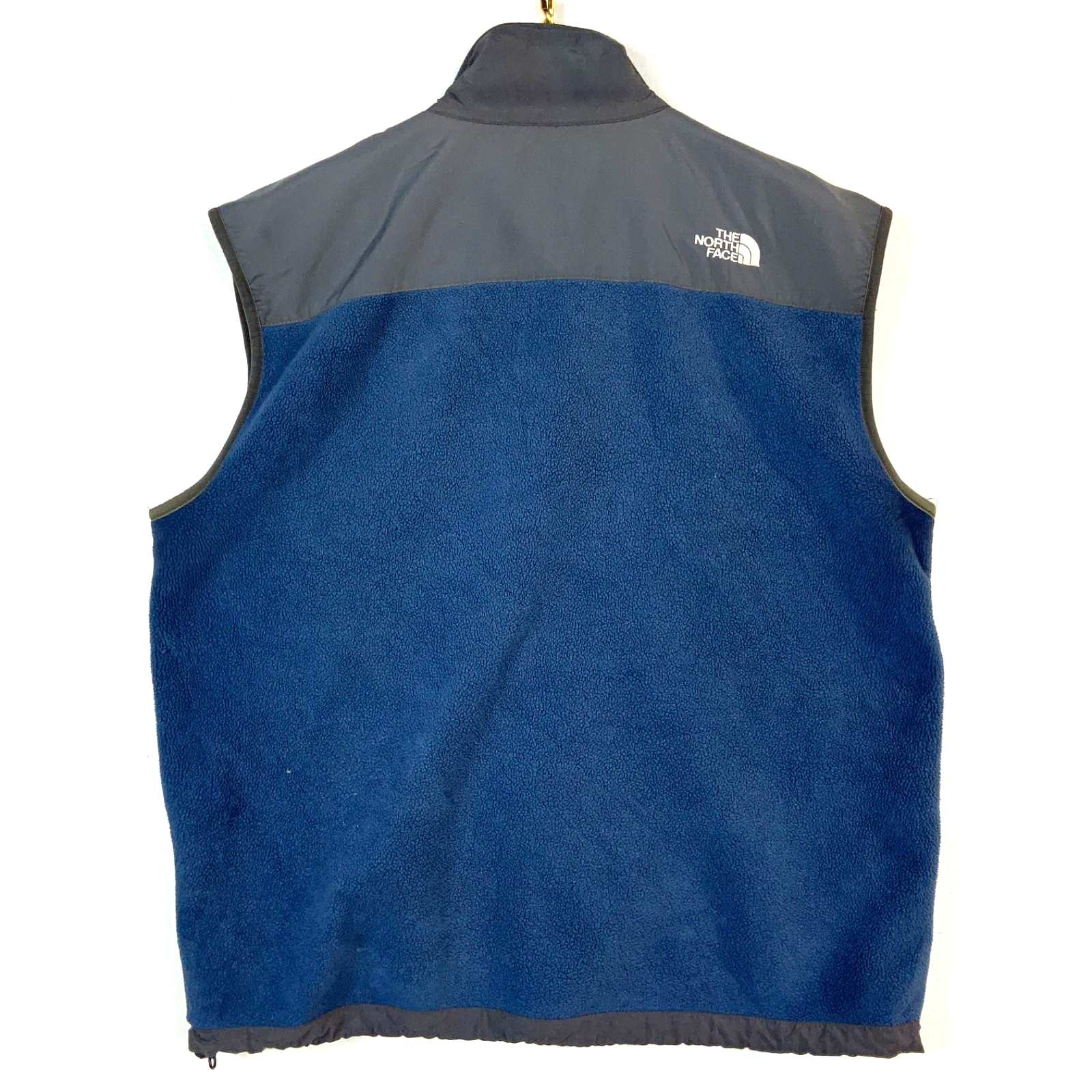 The North Face Denali Fleece Sweater Vest Size Large Blue Full Zip Polartec