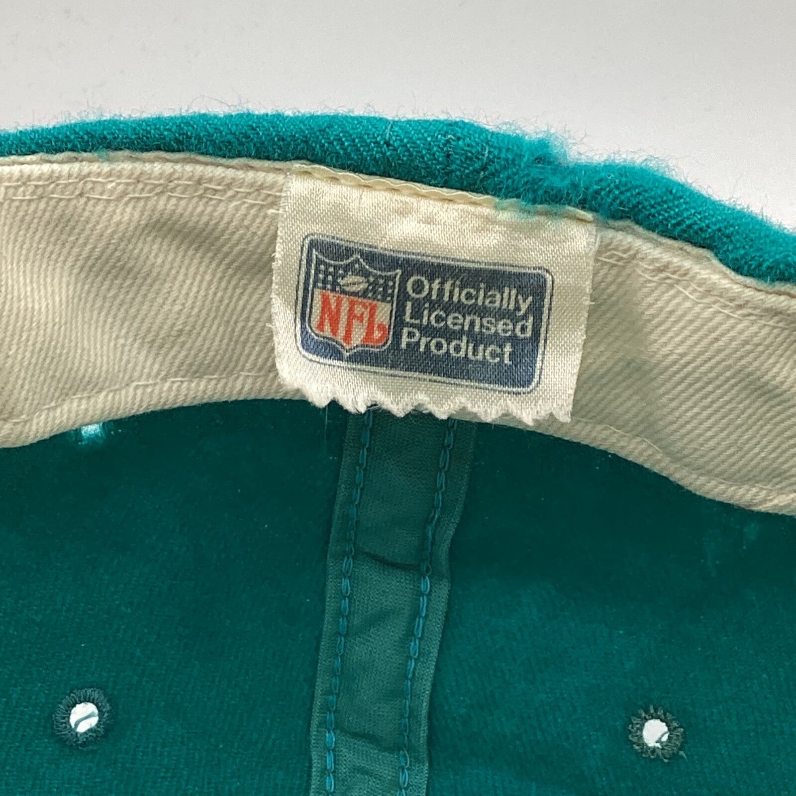 Vintage Miami Dolphins Sports Specialties Script SnapBack Hat Cap Nfl Usa Wool