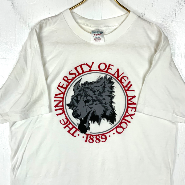 Vintage University Of New Mexico T-Shirt XL Made Usa Single Stitch Ncaa 80s 90s