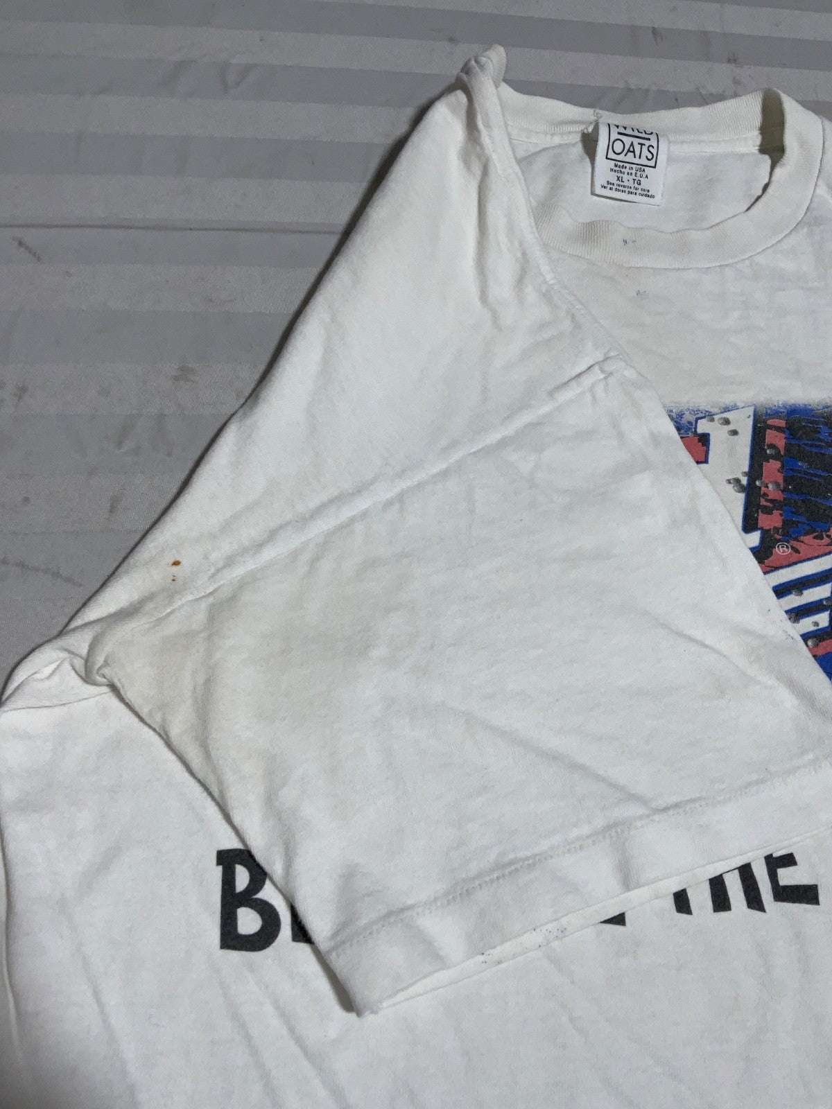 Vintage Bud Ice T-Shirt XL Wild Oats Single Stitch 1996 Beware The Penguins 90s