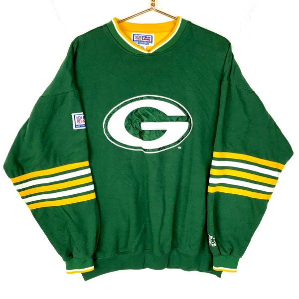 Vintage Green Bay Packers Starter Sweatshirt XL Green Nfl Football