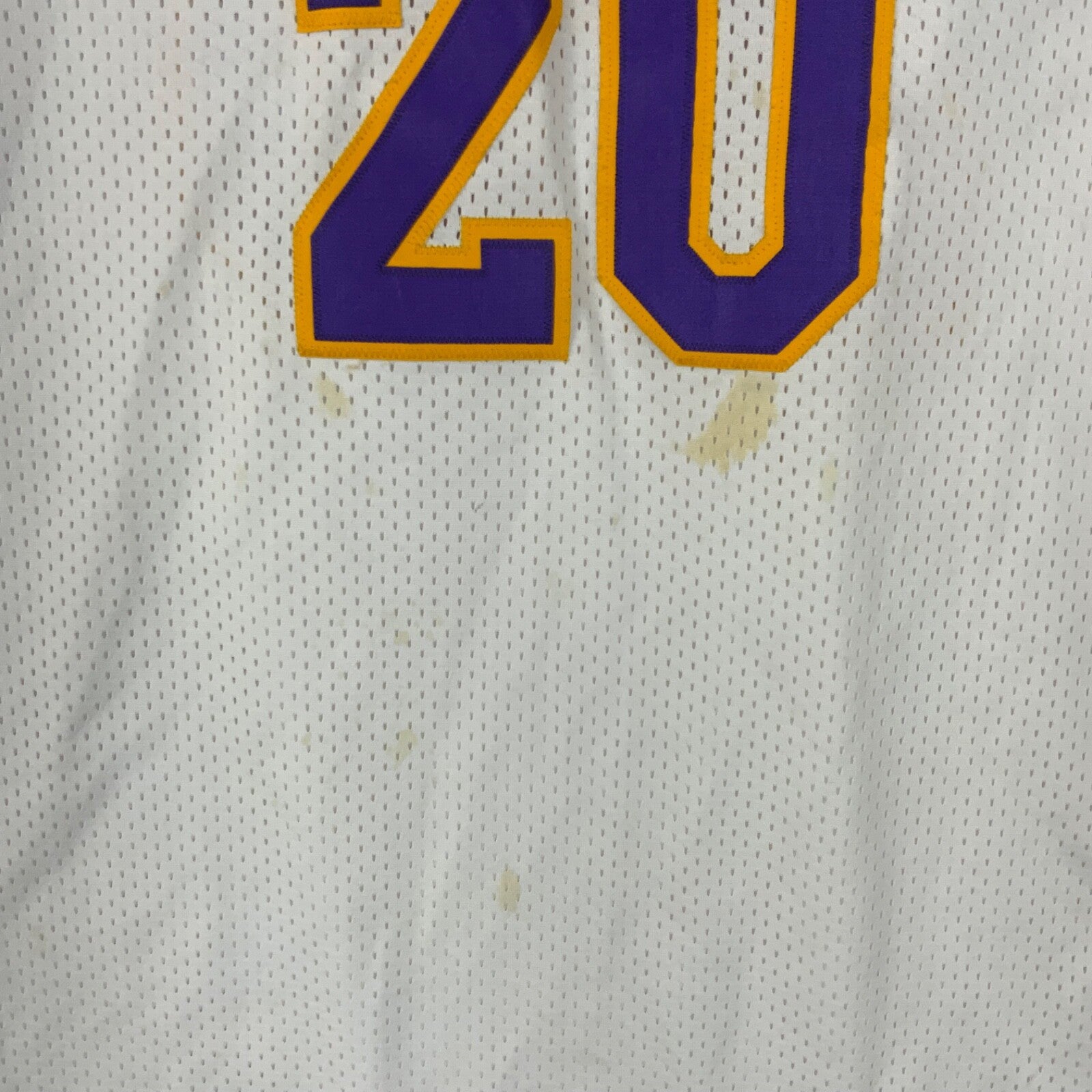 Vintage Los Angeles Lakers Jersey 2XL Reebok Gary Payton White Nba