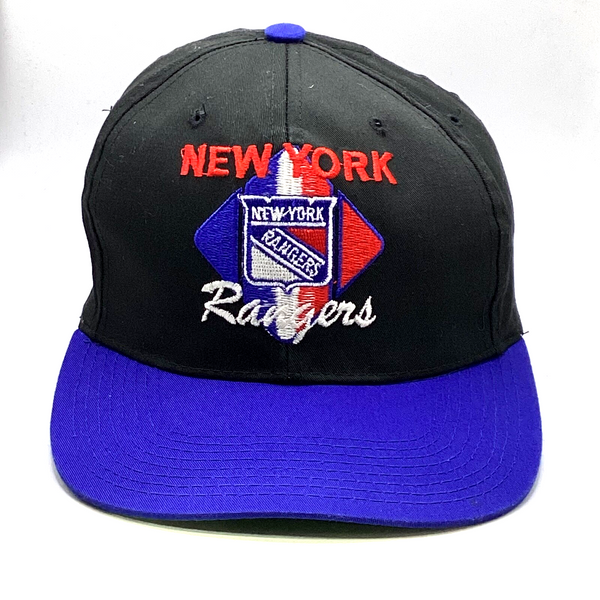 Vintage New York Rangers SnapBack Hat Cap Adjustable Ccm Nhl 90s