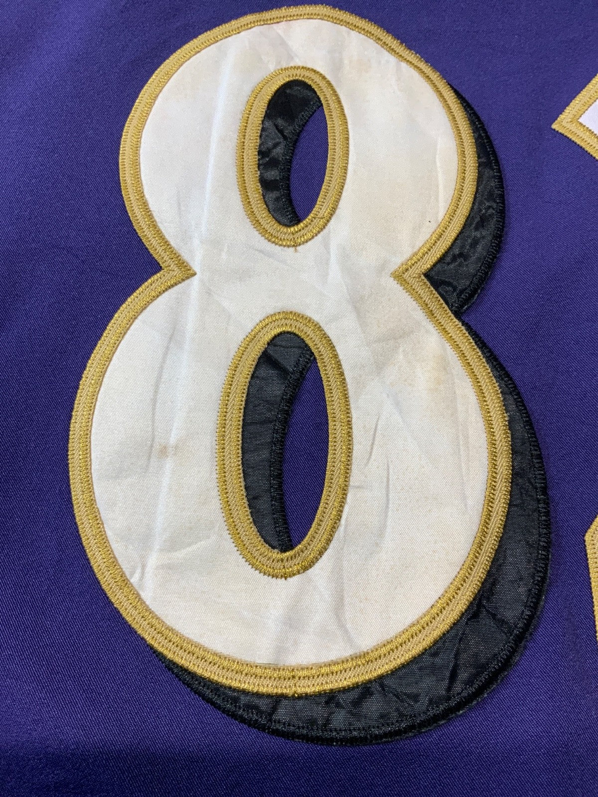 Baltimore Ravens Jersey Size 52 Nike Roquan Smith Purple Nfl Football
