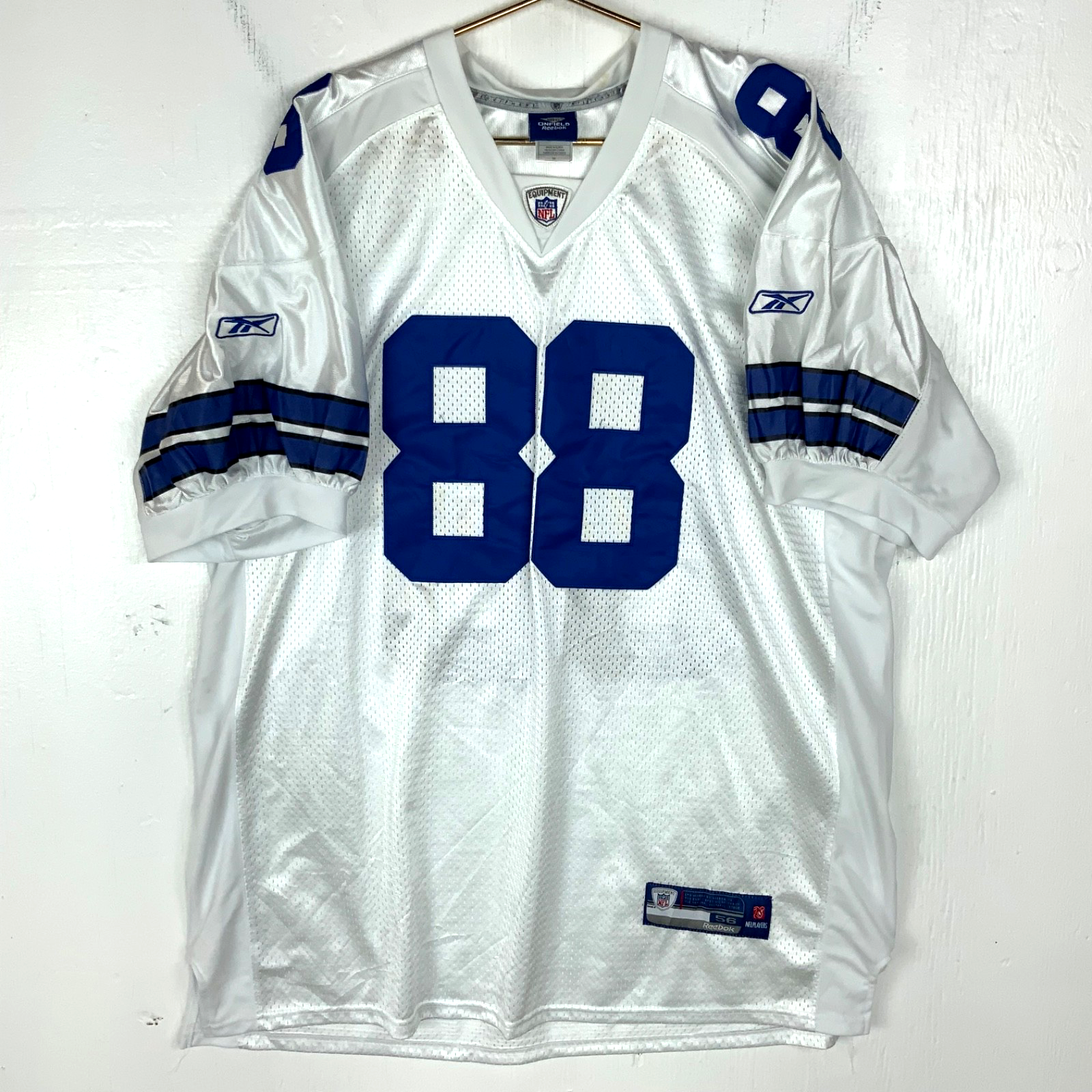 Dallas Cowboys Jersey Size 56 Reebok Dez Bryant White Nfl Football