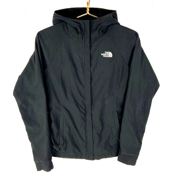 North Face Windwall Women's Light Jacket Small Black Full Zip