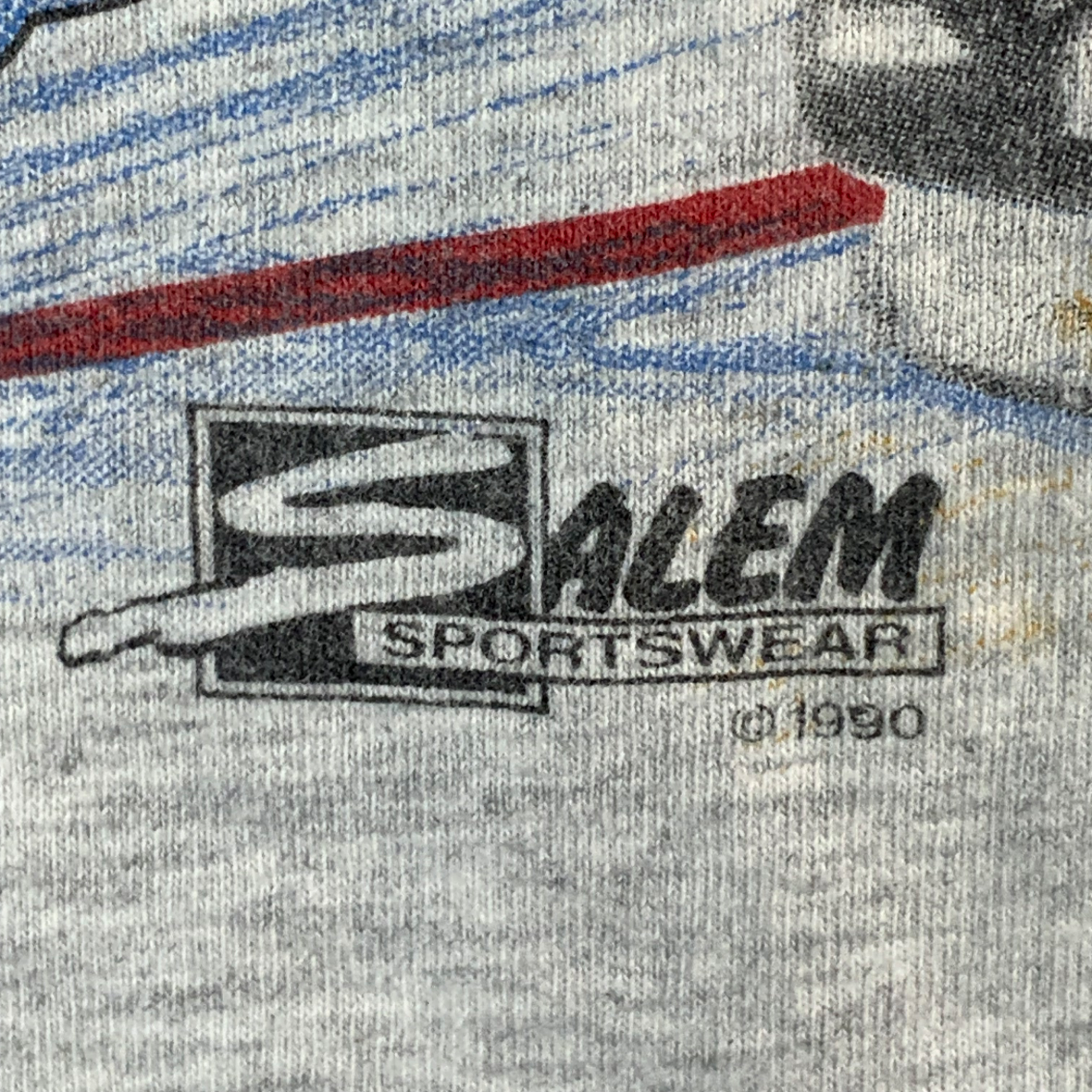 Vintage Pittsburgh Penguins Salem T-shirt XL Made Usa 1990 Nhl Mario Lemieux