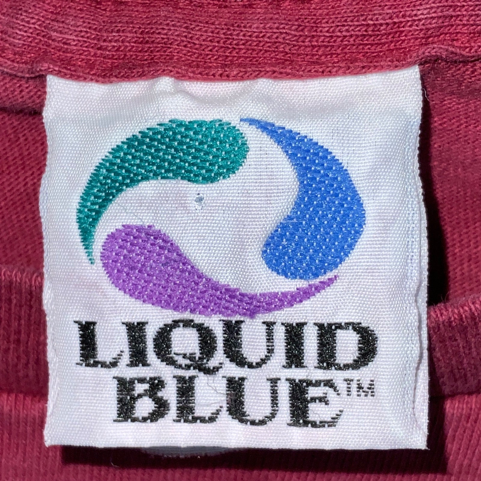Vintage Indy Drag Racing Liquid Blue T-Shirt XL Tie-Dye 2001 85th Indy 500